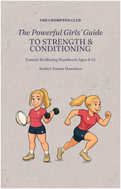 The Powerful Girls' guide to Strength and Conditioning - Female Wellbeing Handbook Aged 8-12
