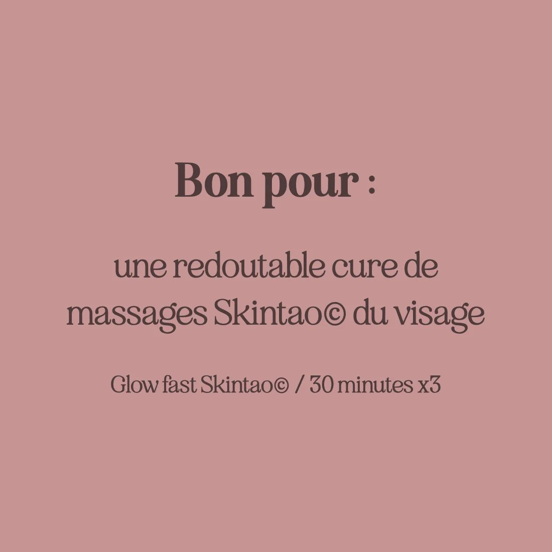 Carte cadeau : Pack Glow Fast Skintao© - 3 séances de 30min