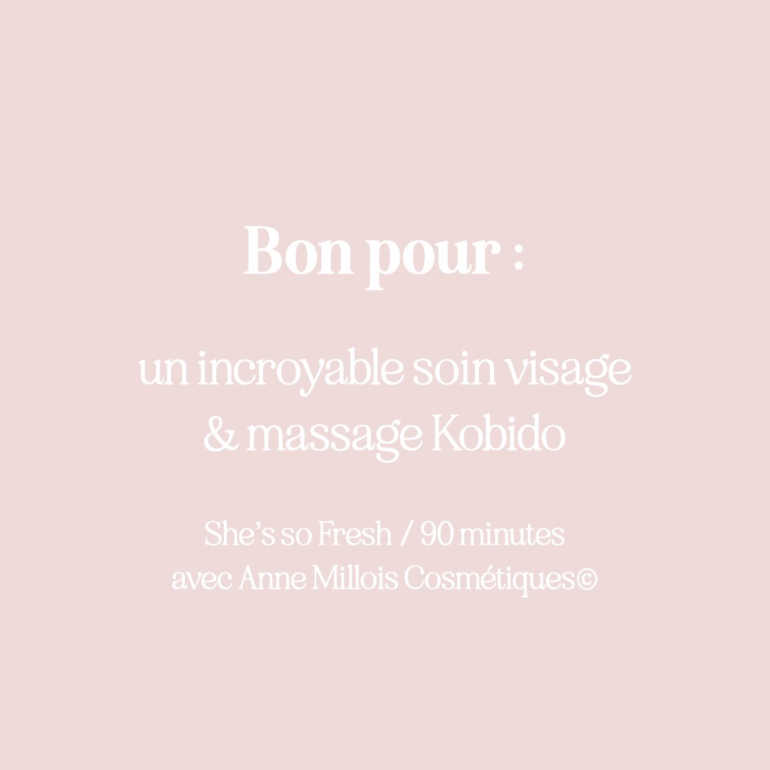 Carte cadeau : She's so Fresh - 1h30