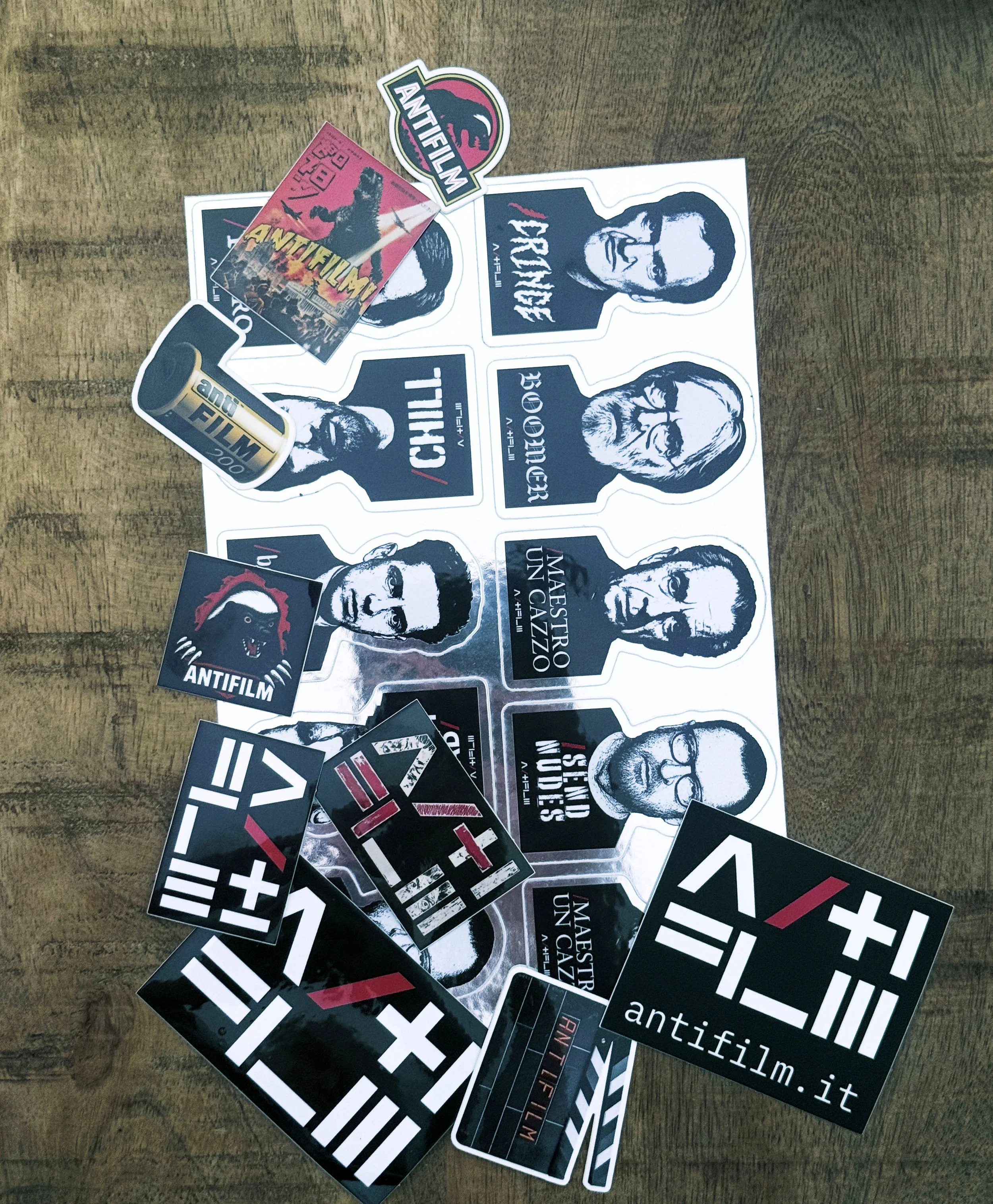 Antifilm Stickers