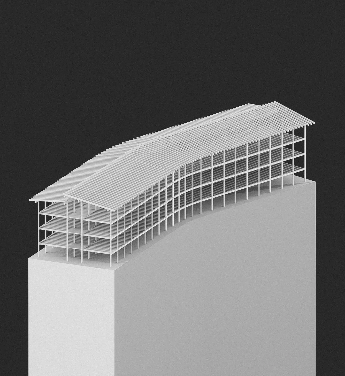 Schulhaus im Sand - Raphael Kadid