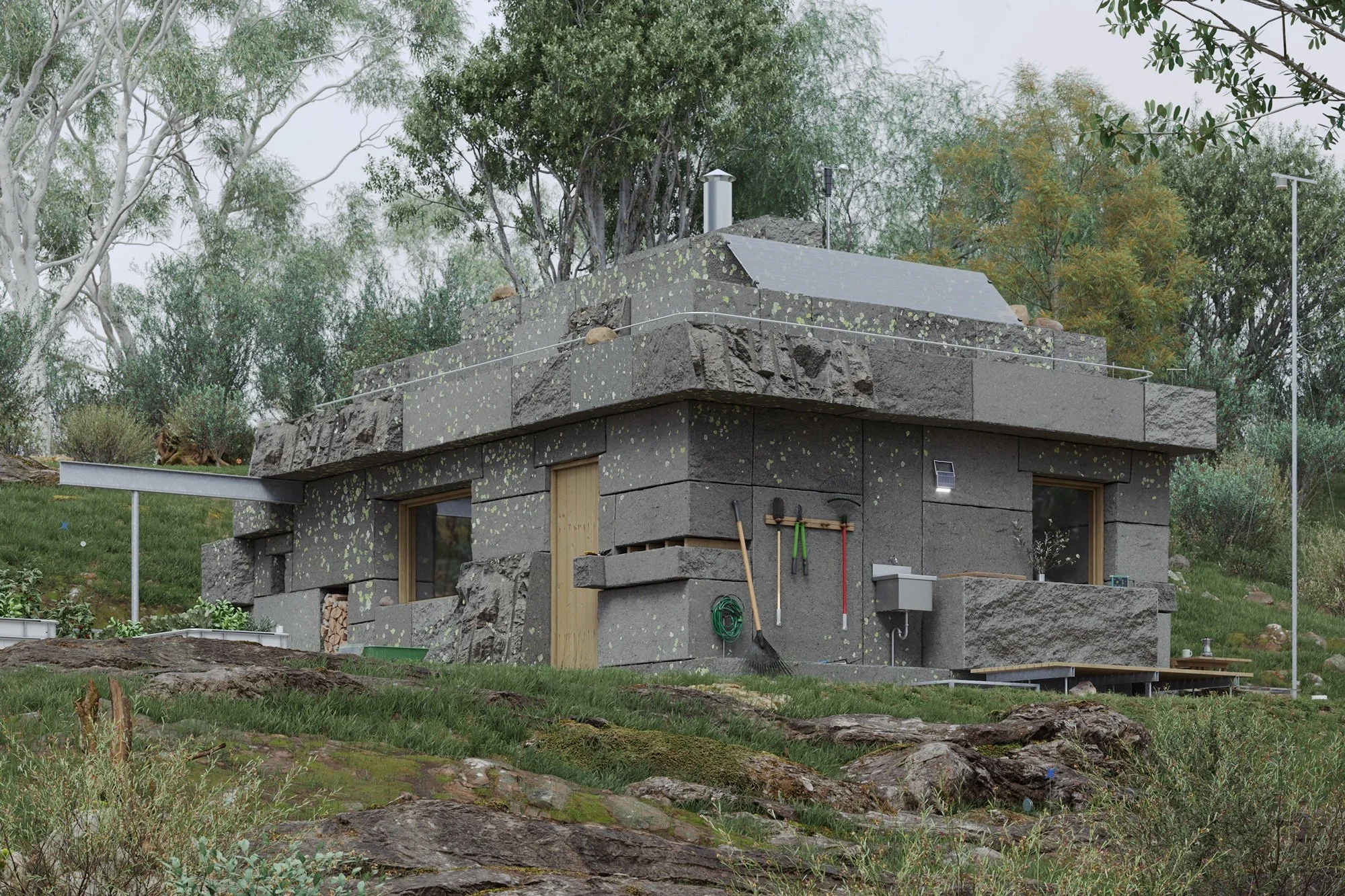 House for Lichen - Simulaa