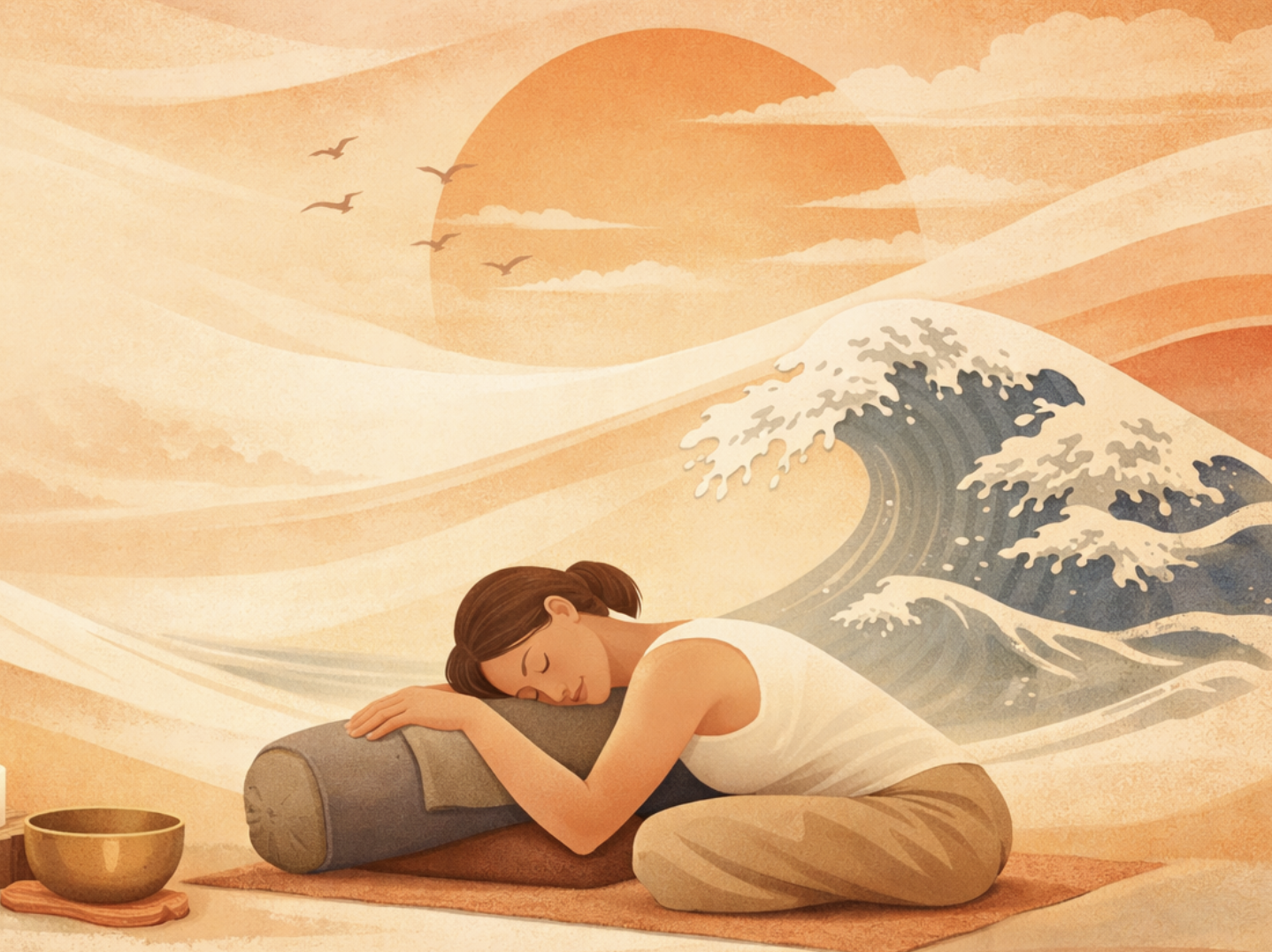 Yin Yoga class in South Croydon at YinWave studio