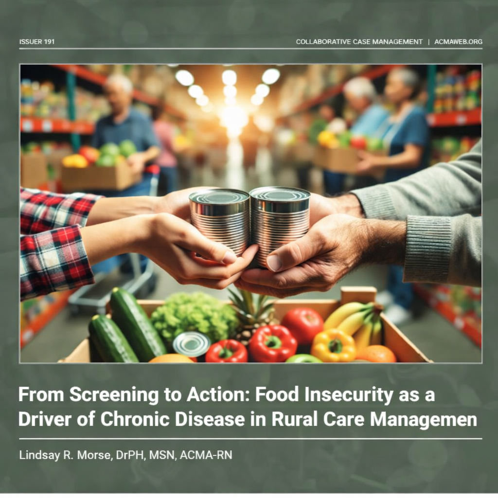 Publication: From Screening to Action: Addressing Food Insecurity and Chronic Disease in Rural Care