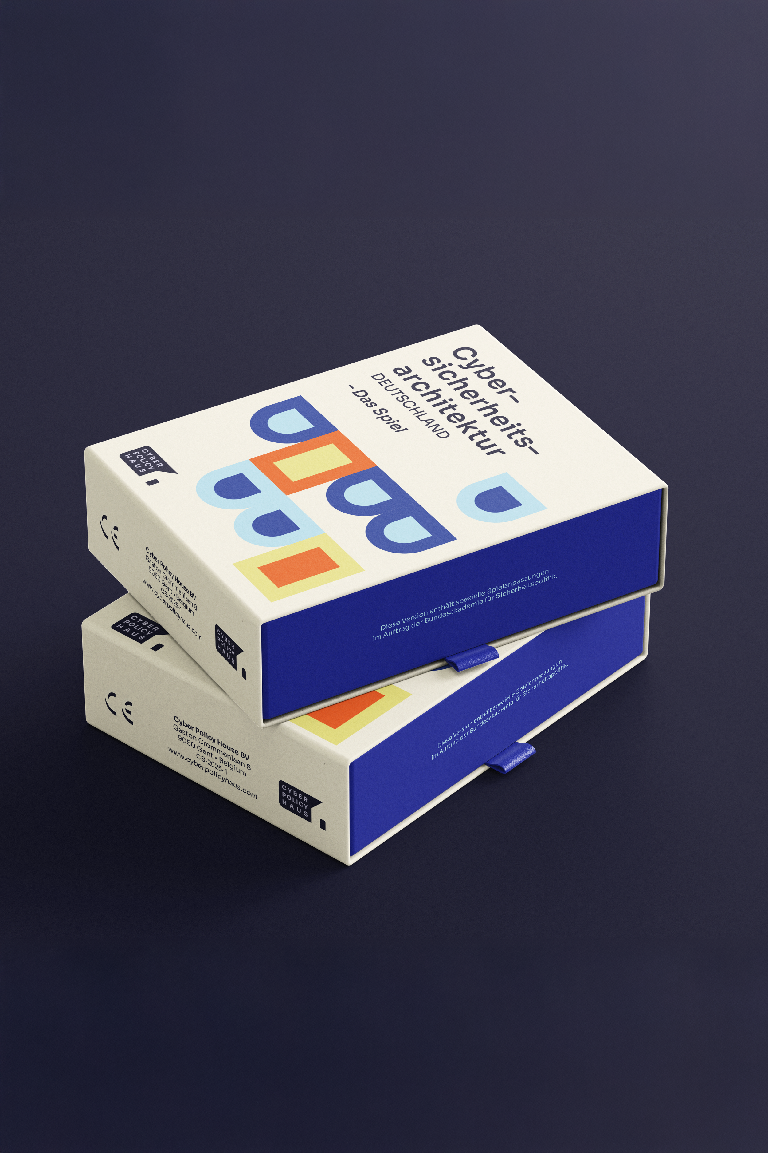 Cybersecurity Architecture & Governance - DYI Original Card Game with Facilitator-Package