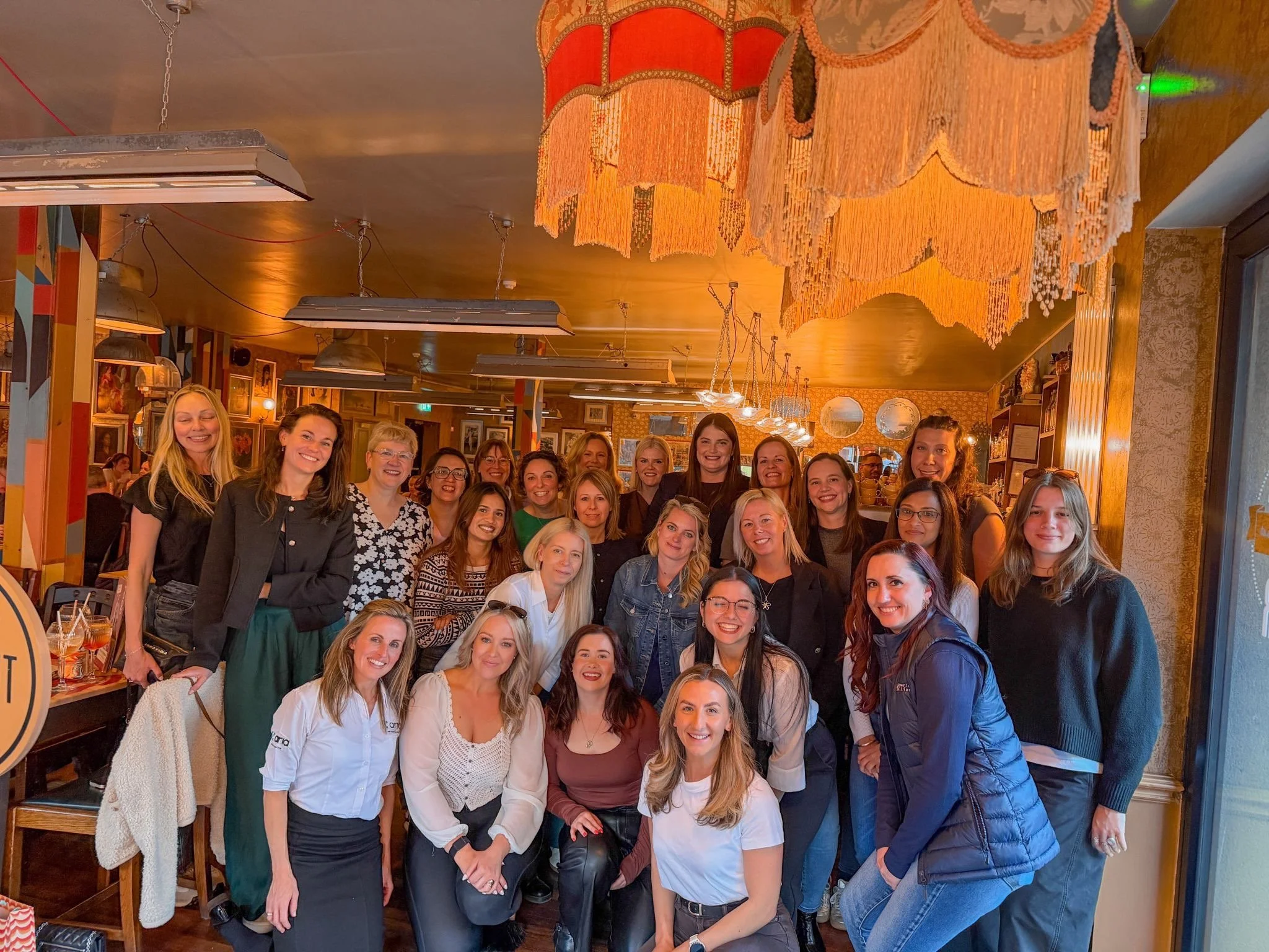 women networking
