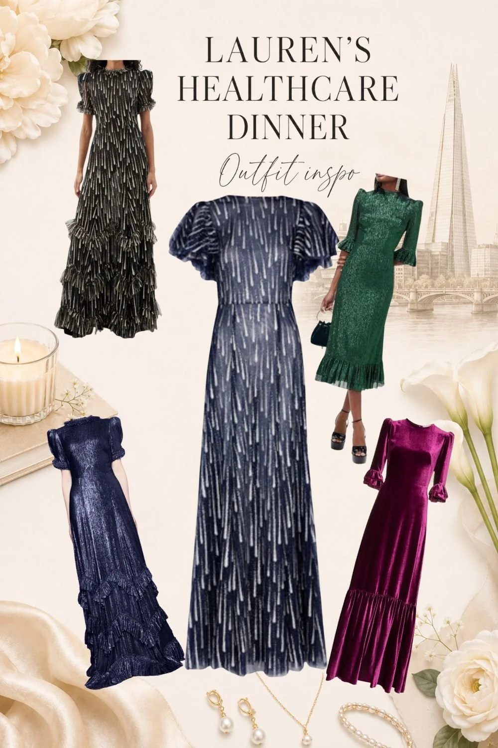 Dressing for the healthcare dinner 