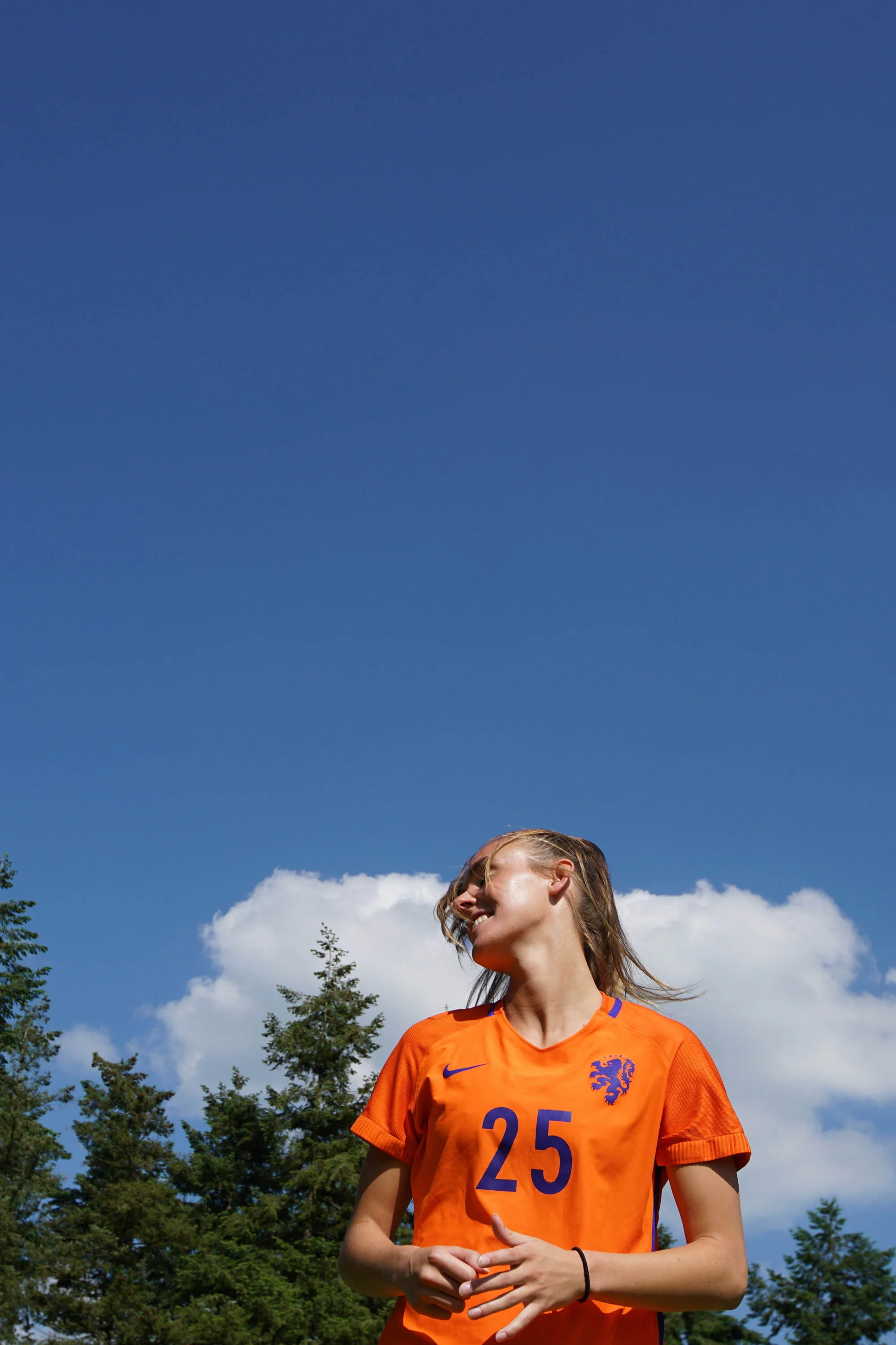 Jill Roord shot for Nike by Jane Stockdale