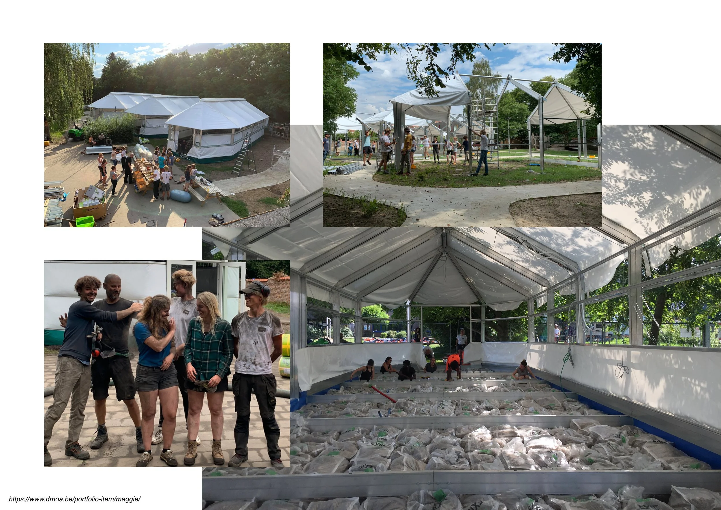 Involvement as a volunteer for the Maggie Program vzw (2022) - Design by DMOA architecten
