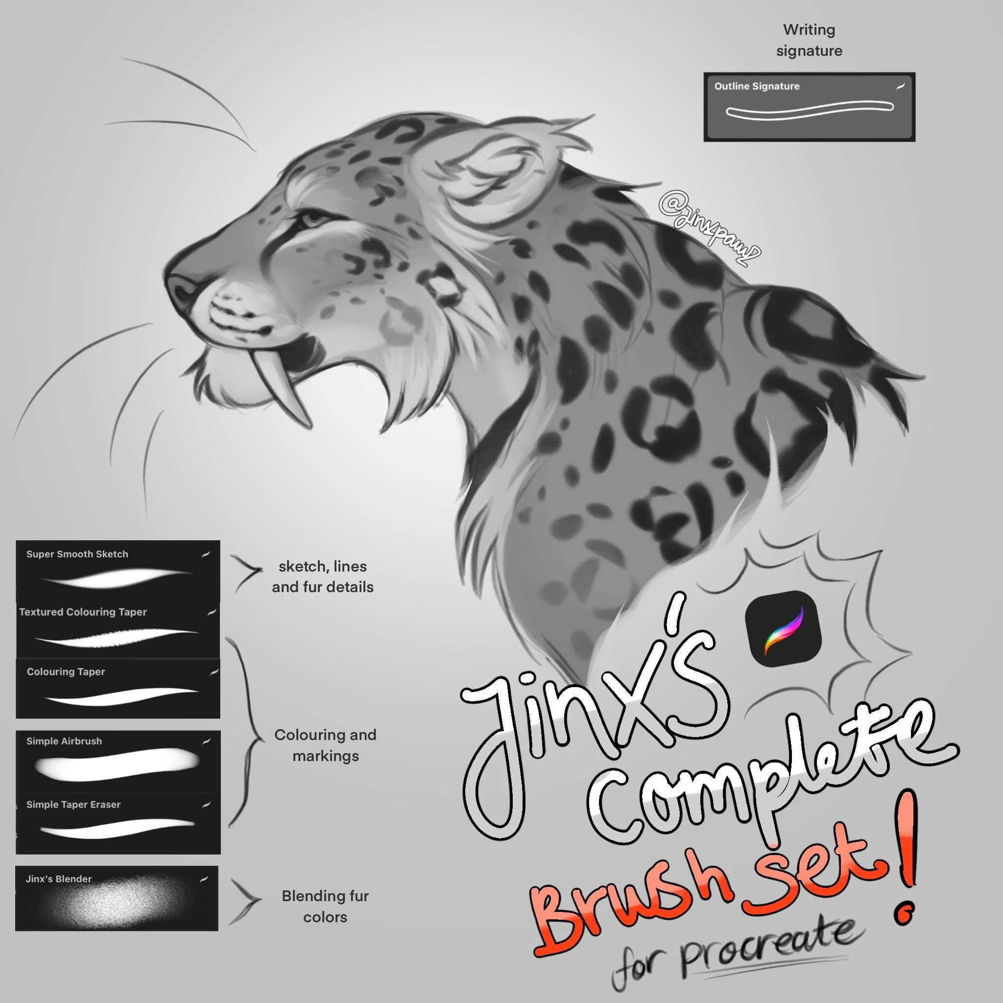 Jinx’s complete brush pack 2024