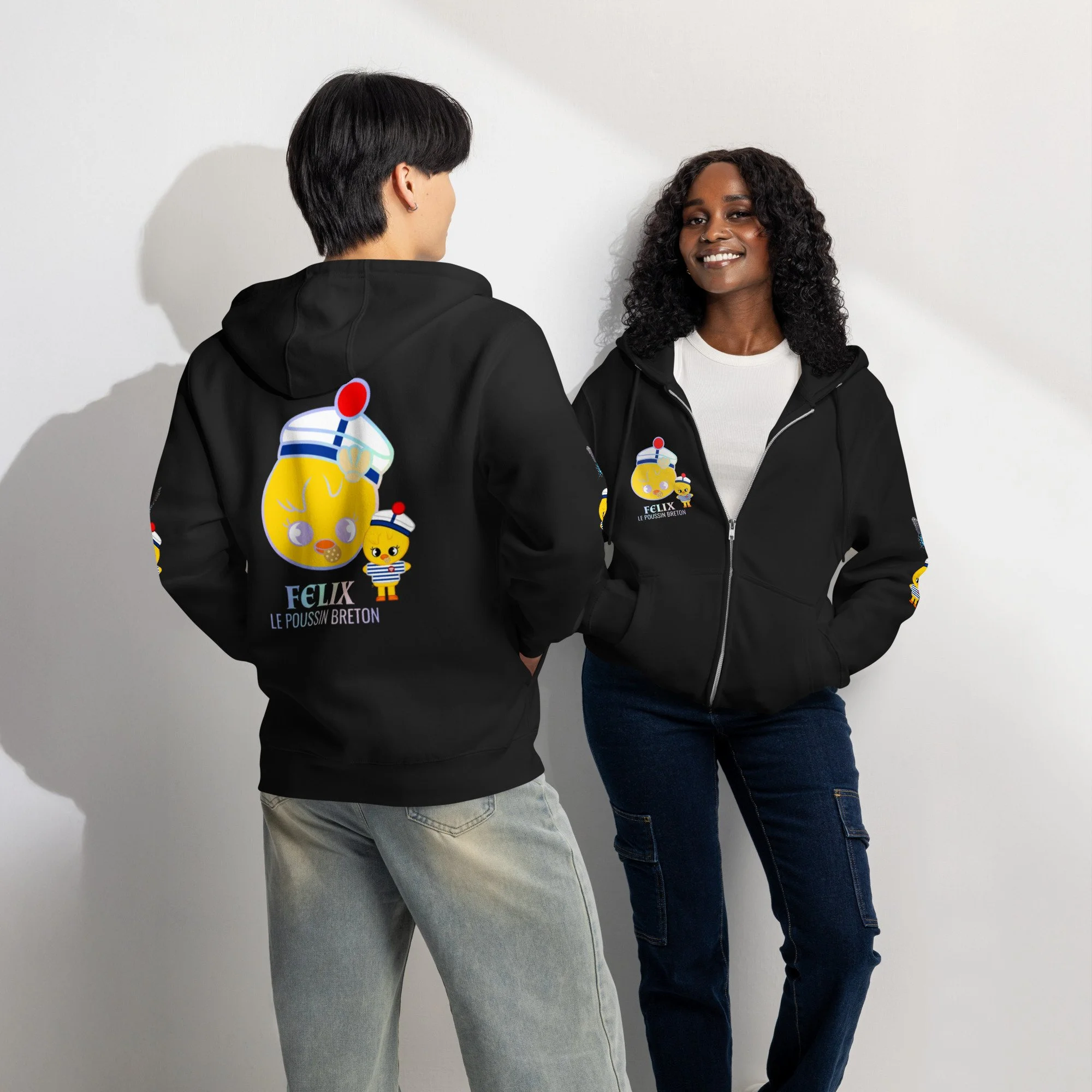 Sweat à Capuche Felix x Stray Kids : Soleil Breton