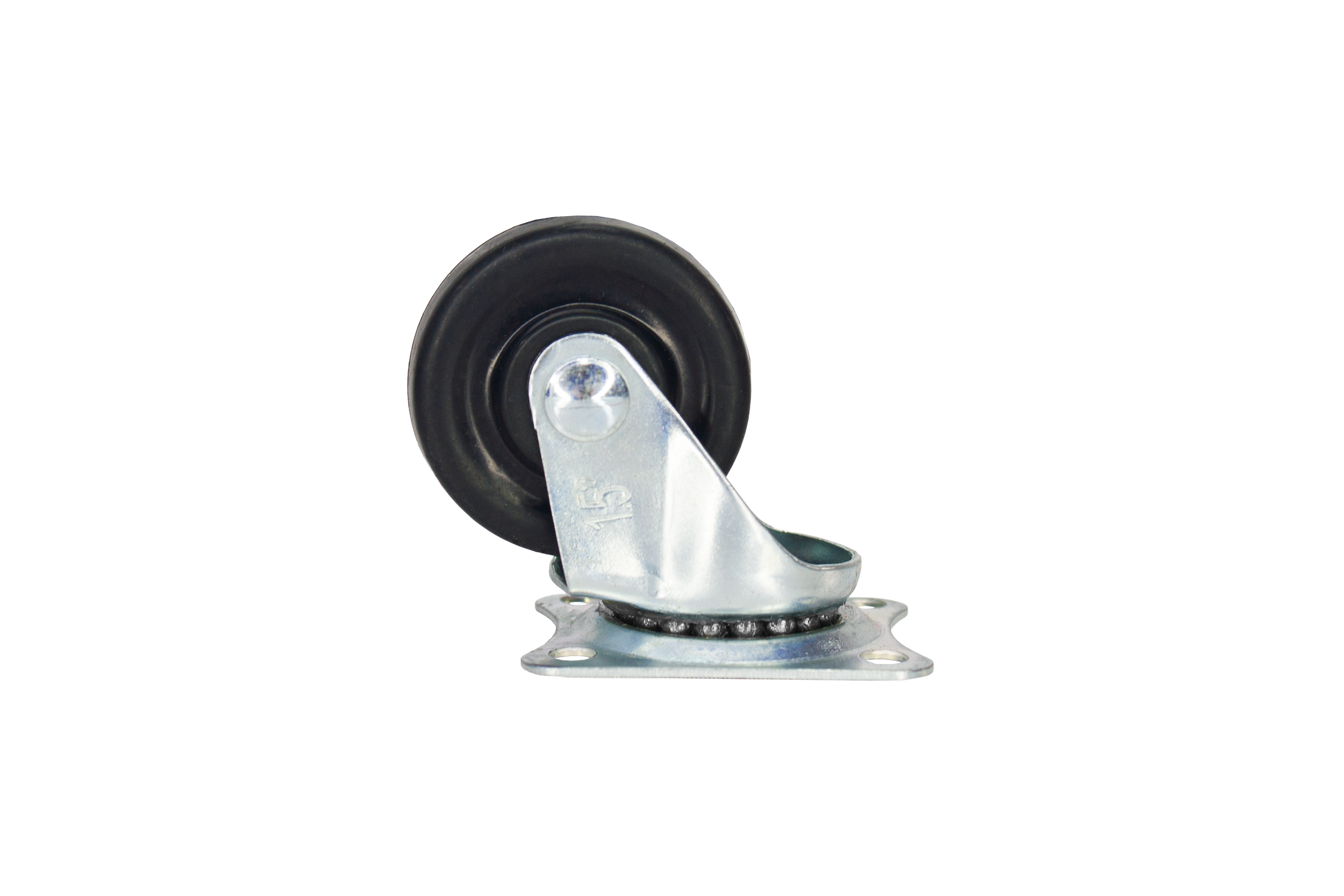 Rodachina 1.1/2" Caucho