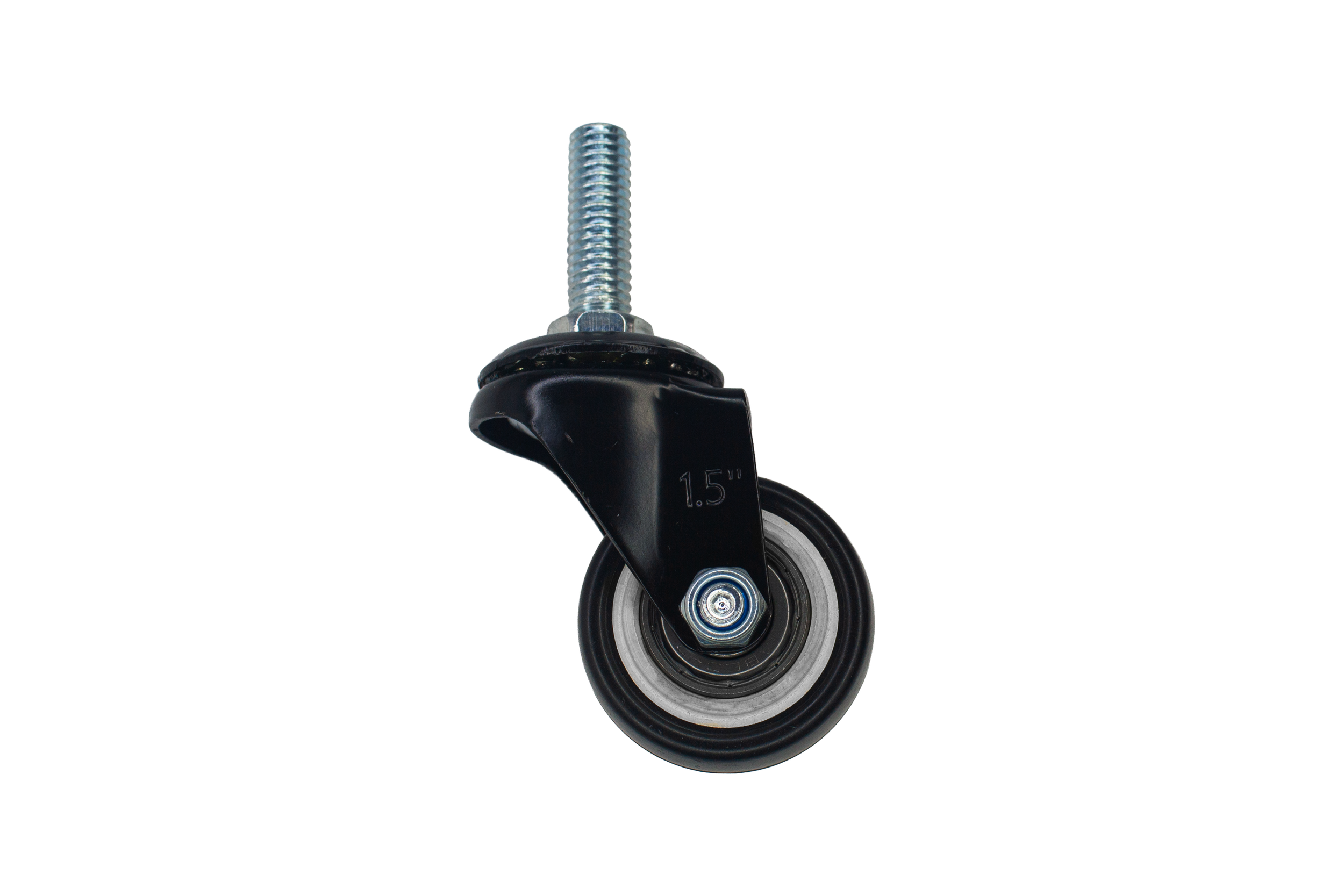 Rodachina 1.1/2" E-Polivinil Negra