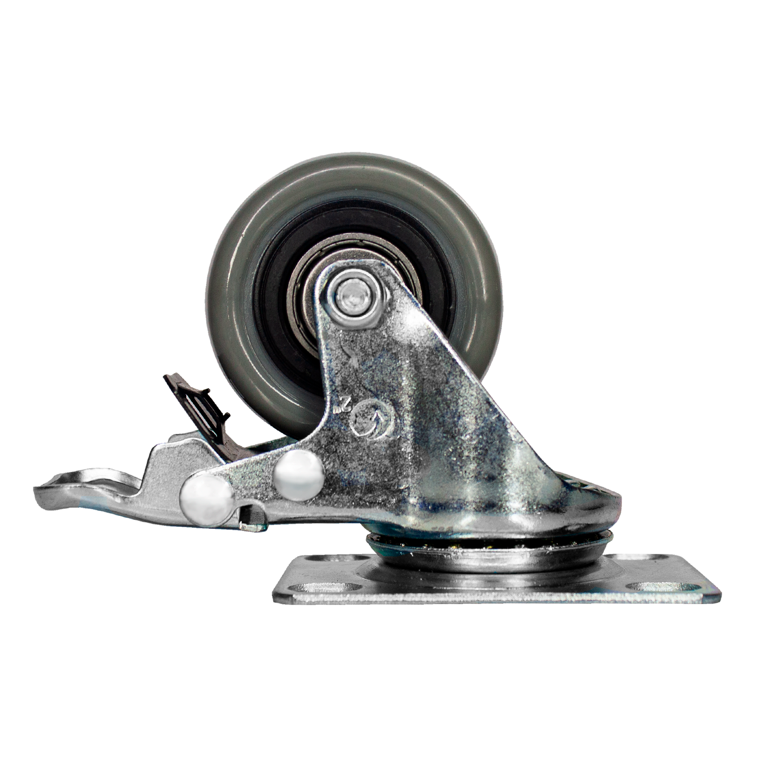 Rodachina 2" A-Polivinil Gris