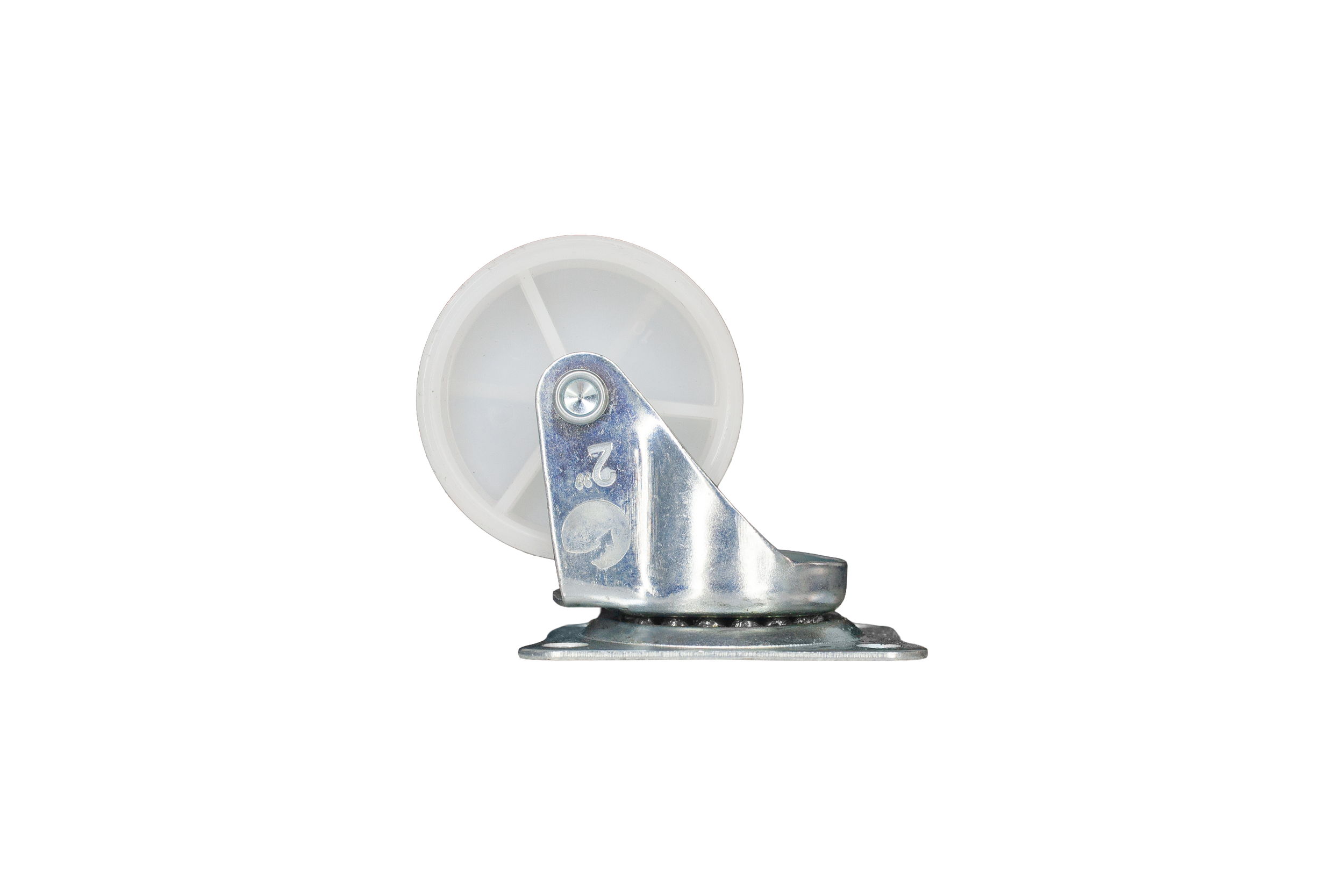 Rodachina PP Blanca 2"