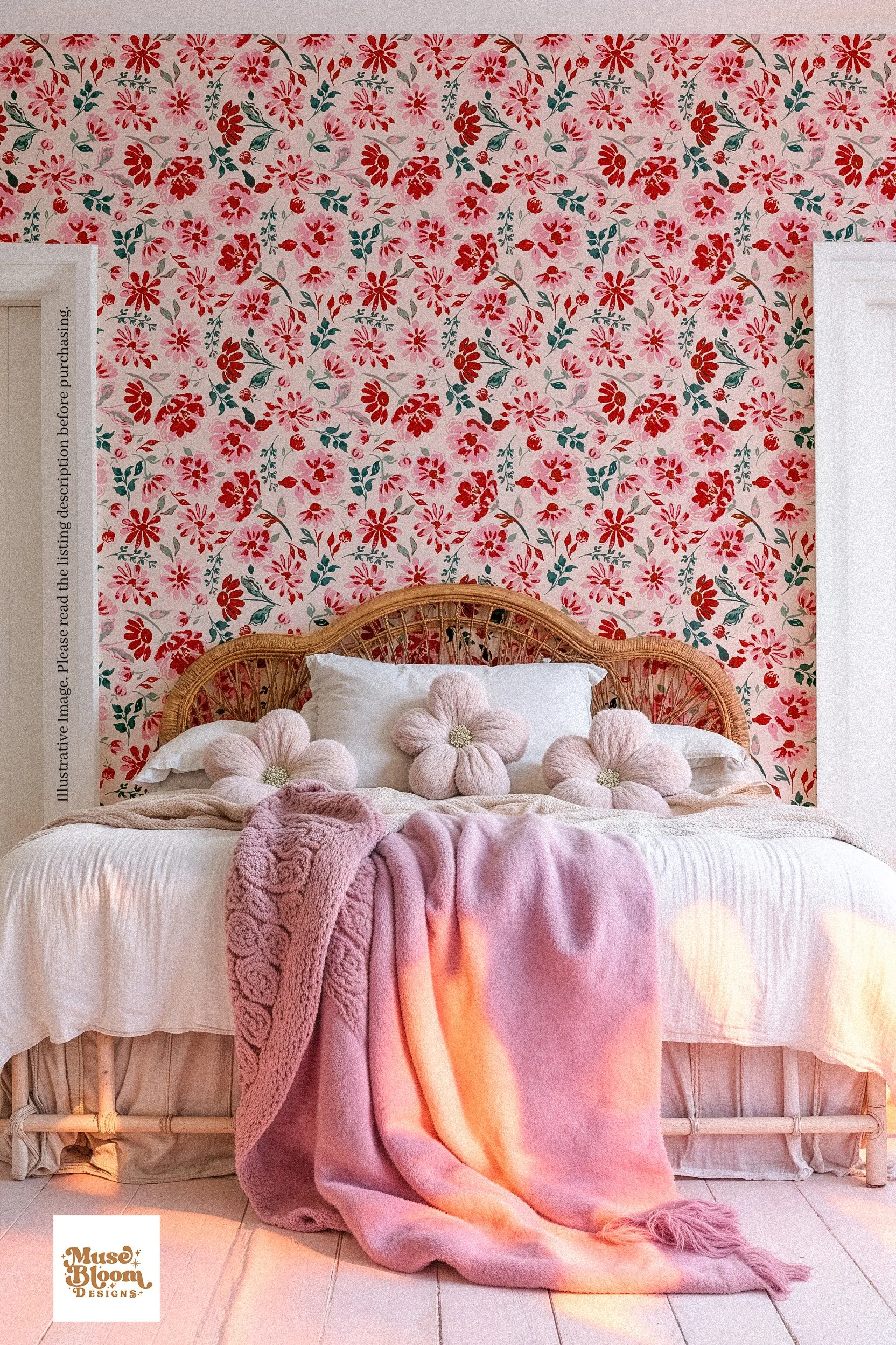 MM_Double Bed Pink Flower.jpg
