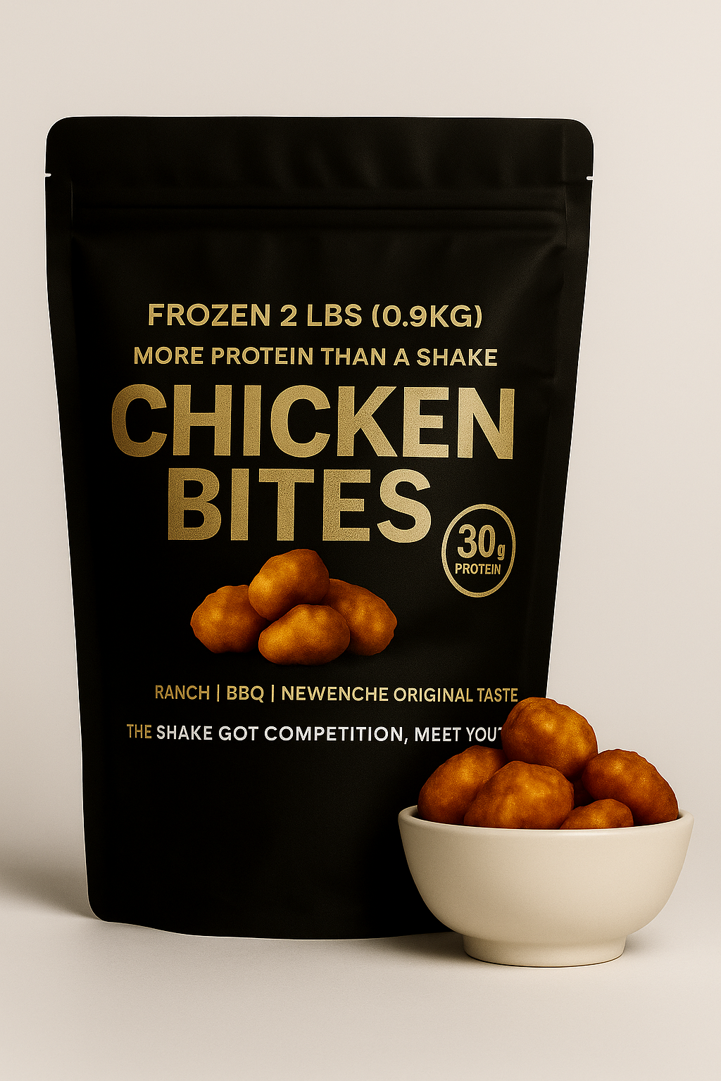 Newenche Chicken Bites - Balanced Pouch With Bowl.png