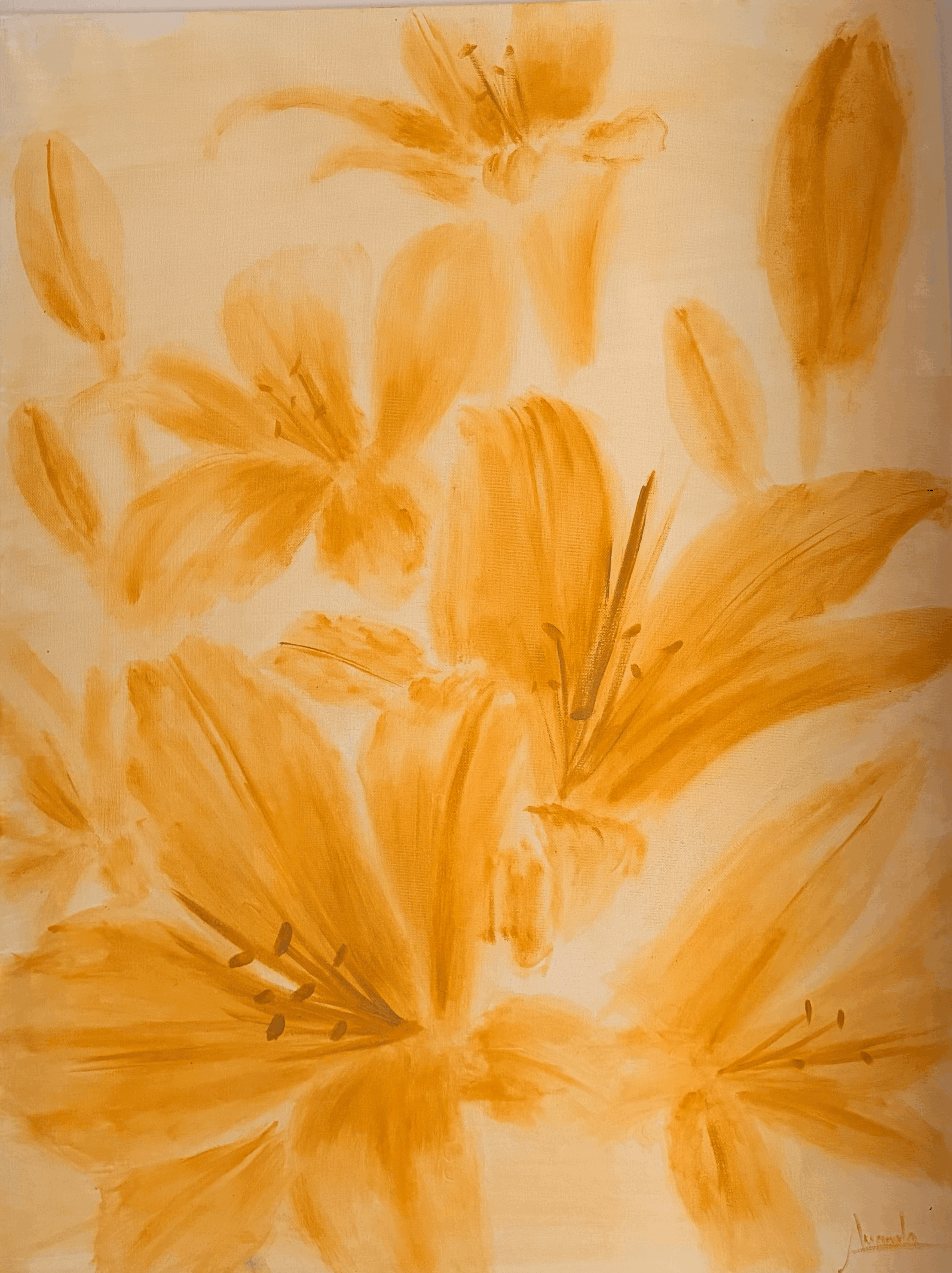 Golden Flowers