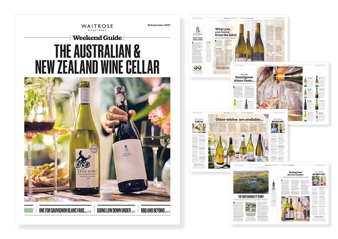 Layout design & shoot art direction for Waitrose Weekend special