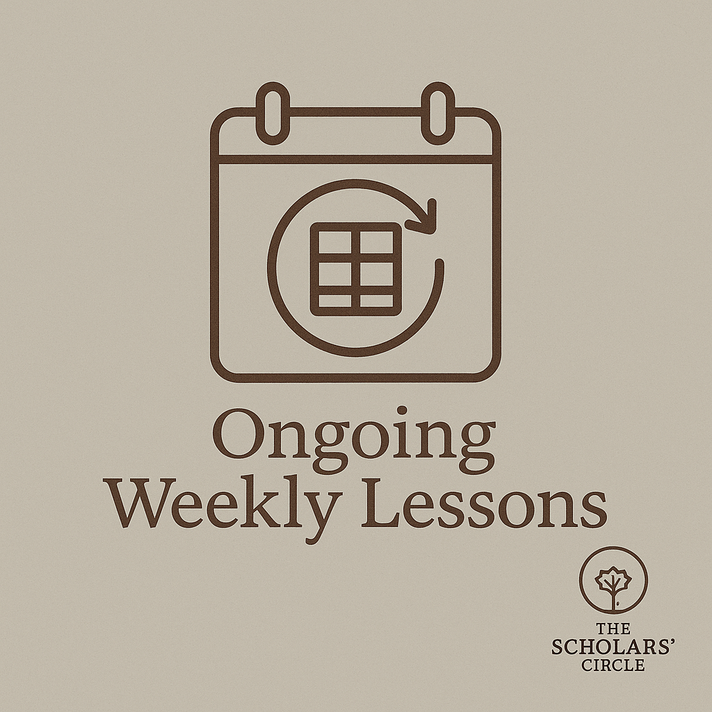 Ongoing Weekly Lessons