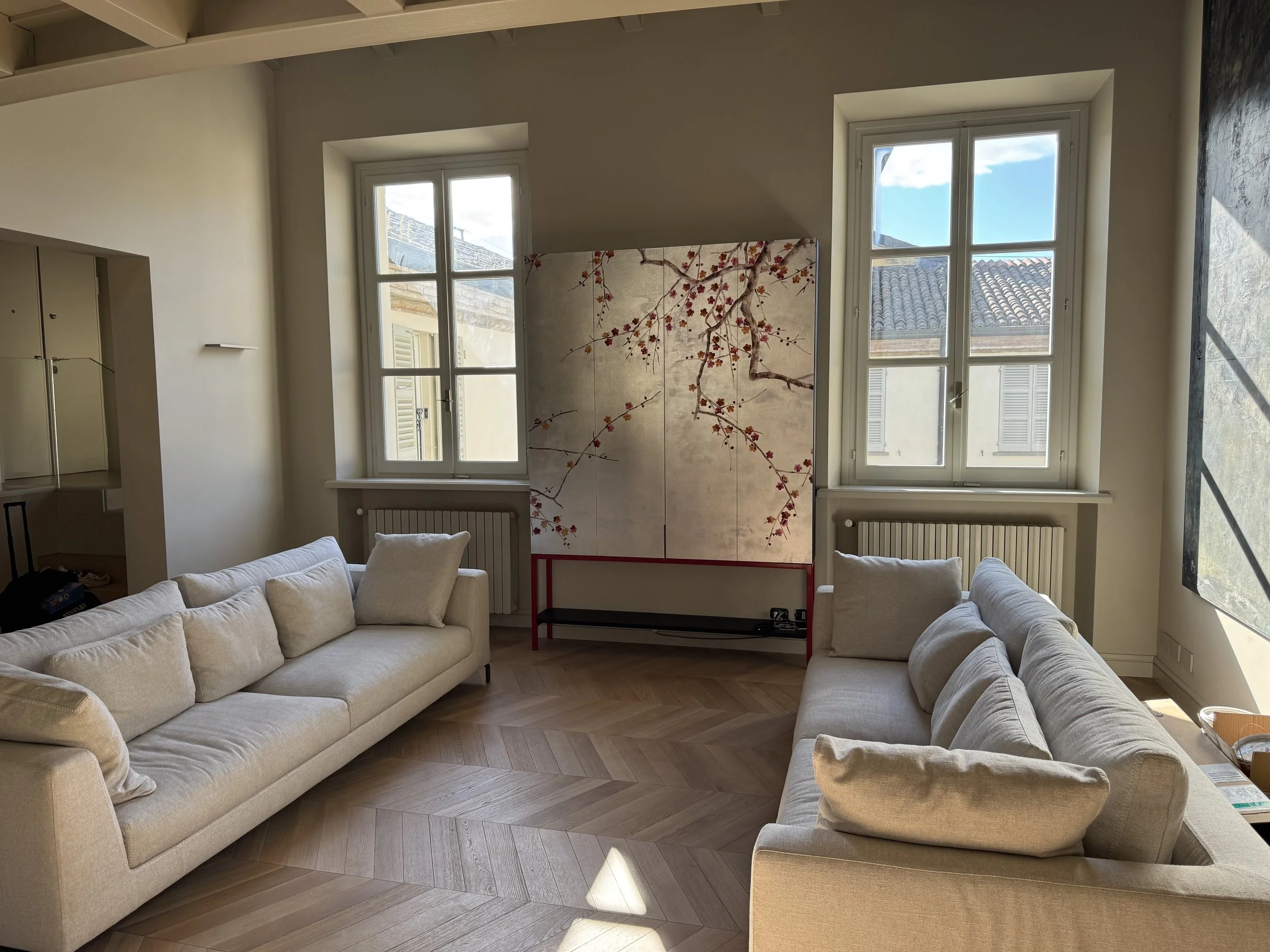 Soggiorno - Mobile porta Tv con ante chiuse