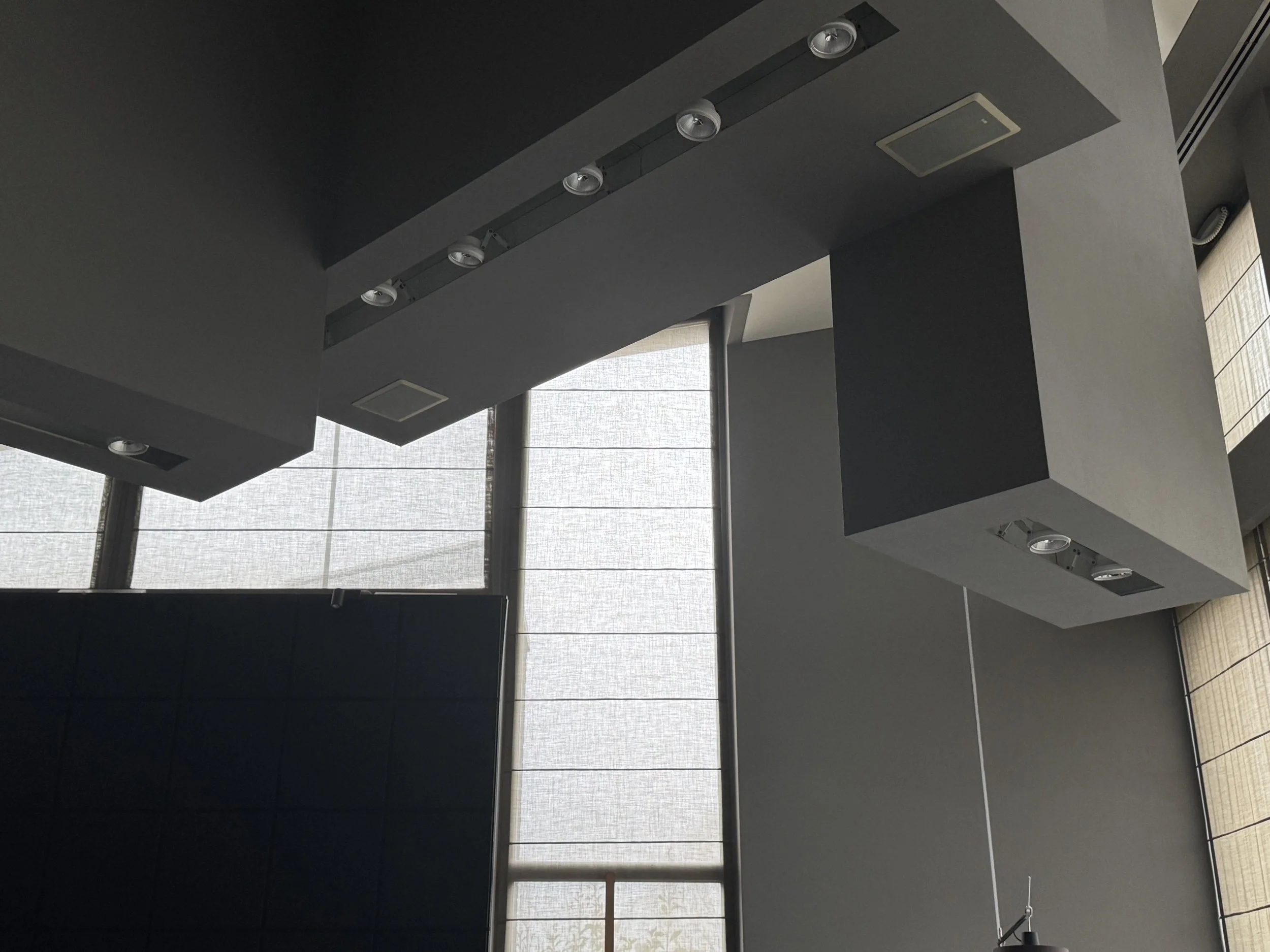 Casse integrate nella struttura di cartongesso