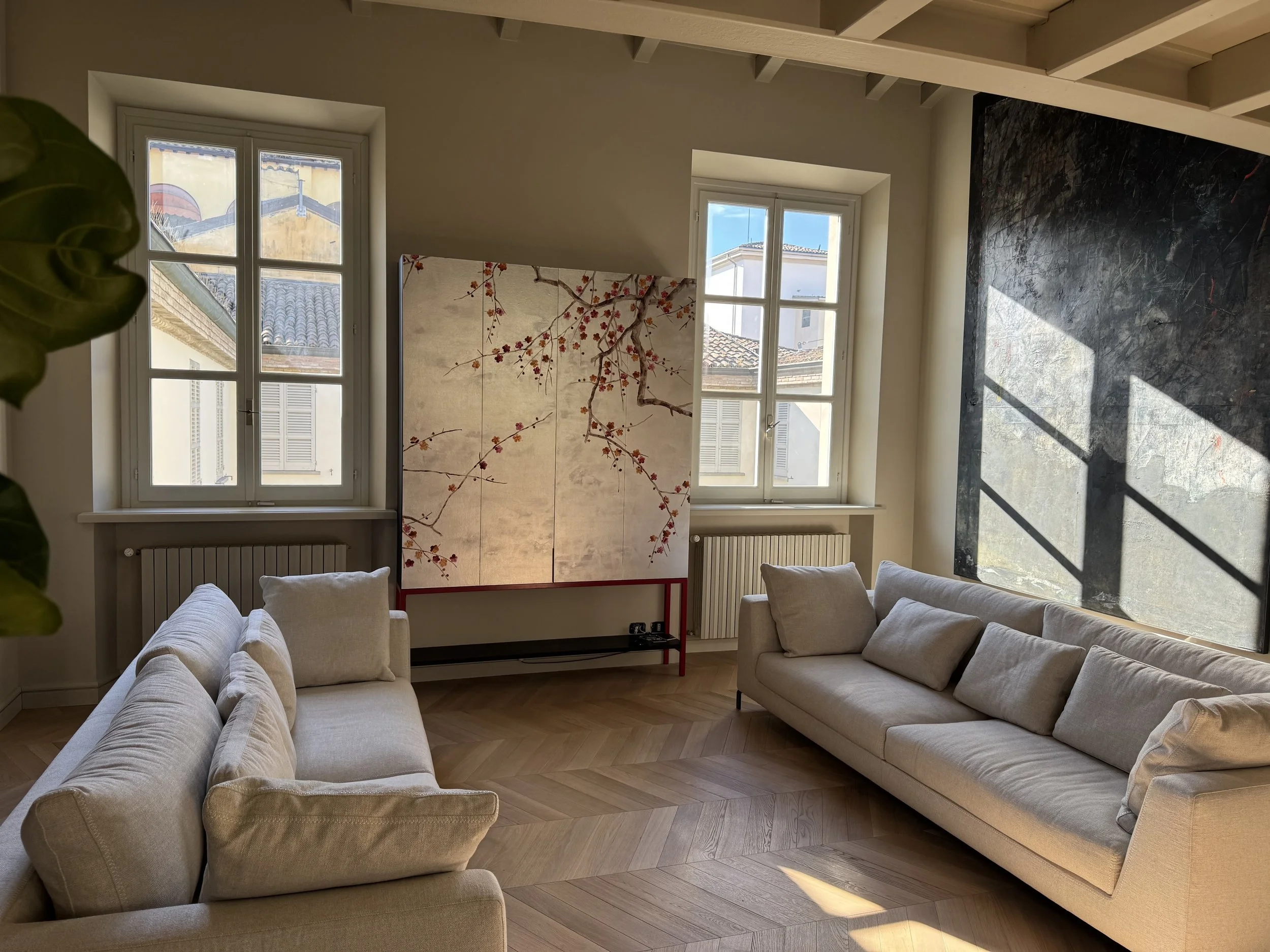 Soggiorno - Mobile porta Tv con ante chiuse