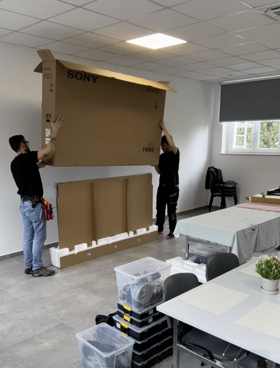 Consegna ed inizio installazione