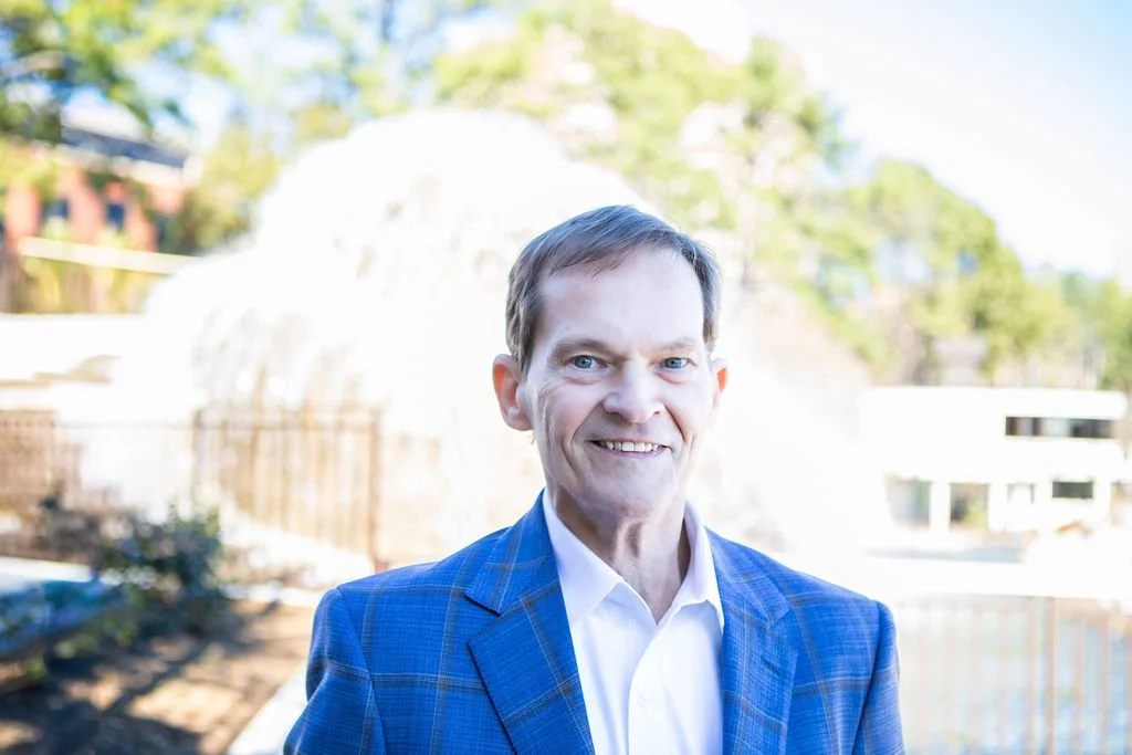 Man with blue blazer and white shirt - Christopher Boyce