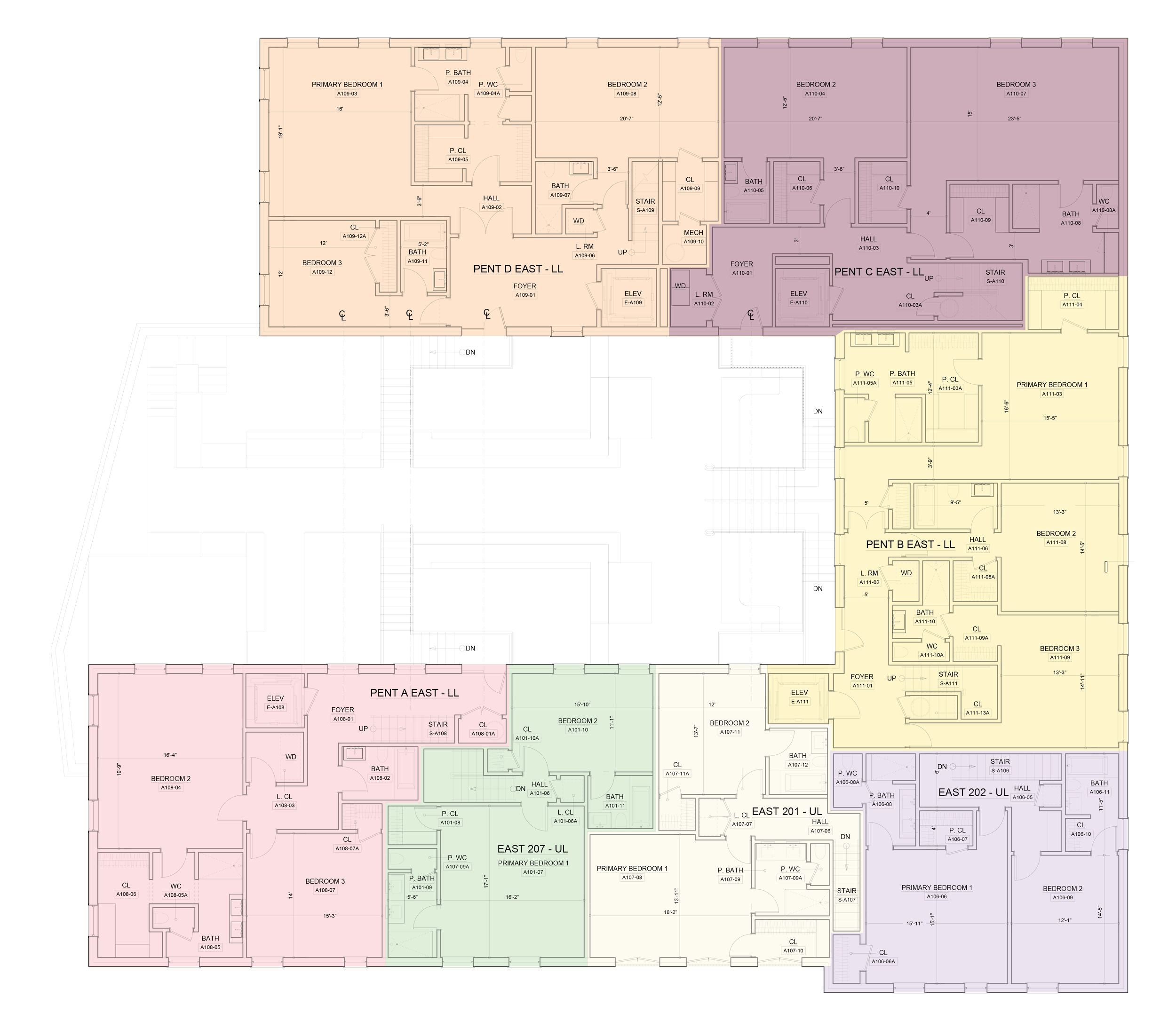 East Building Third Floor Plan