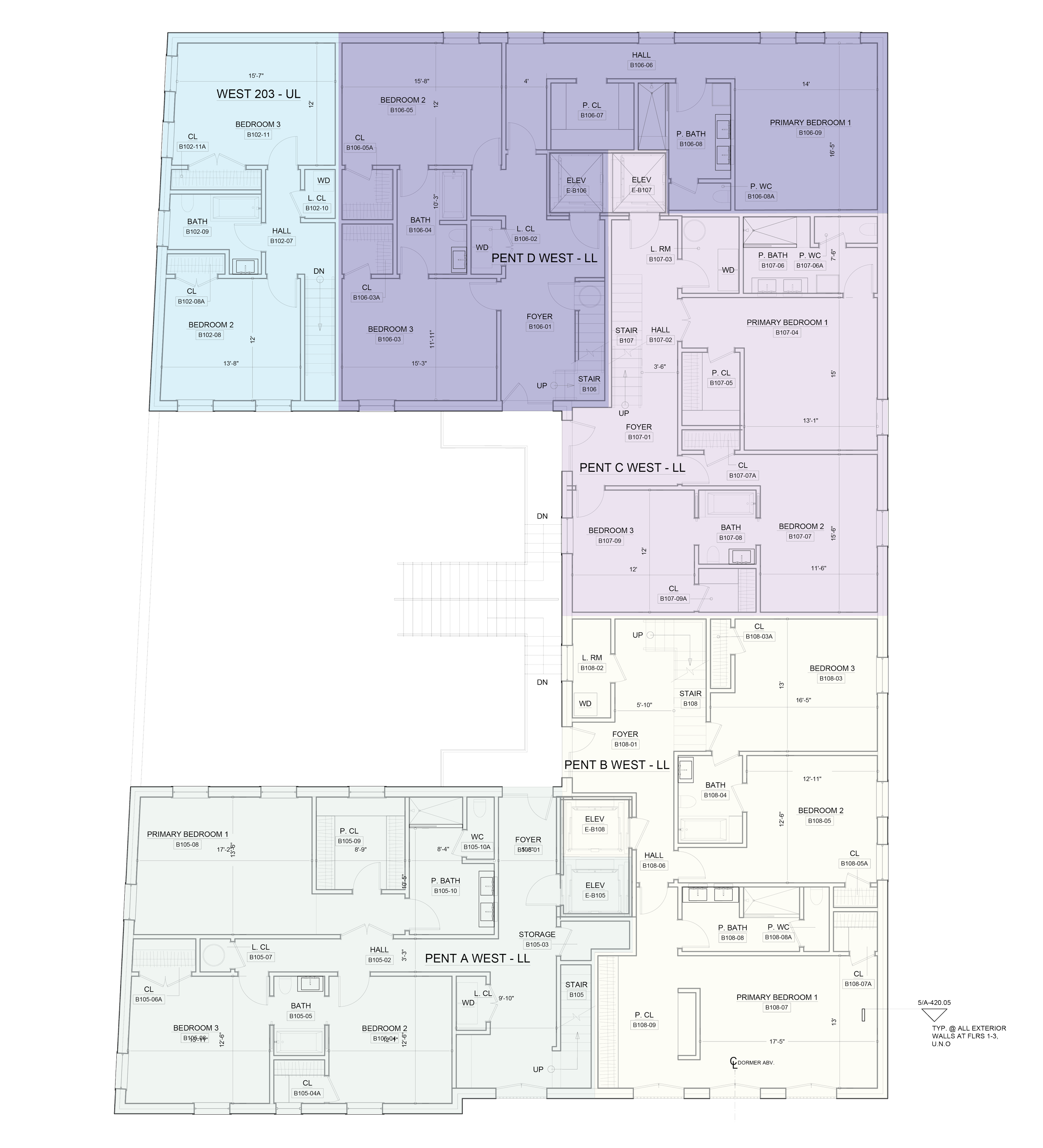 West Building Third Floor Plan