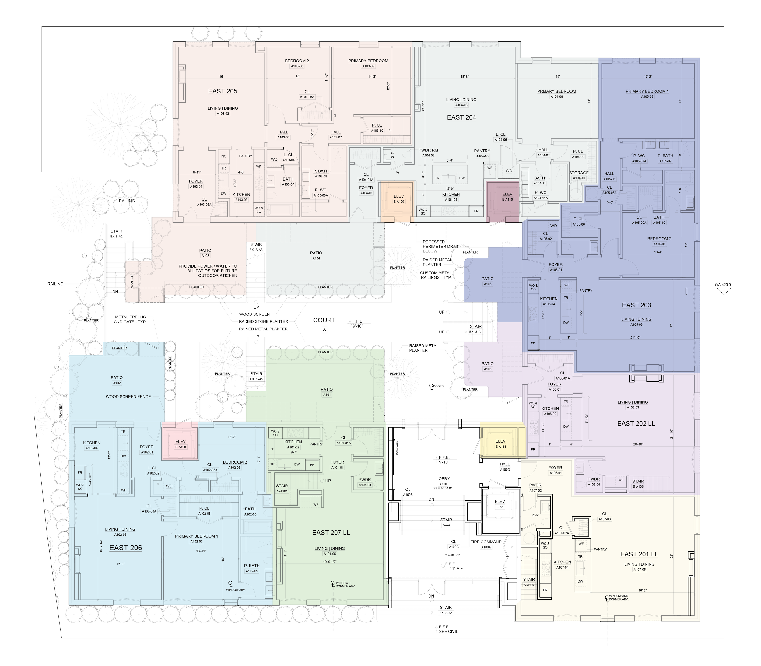 East Building Plaza Floor Plan