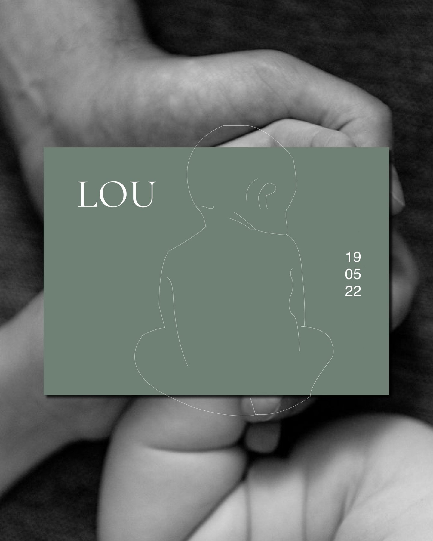 When I work on projects, I pour my heart into them - even more so if it&lsquo;s for the birth of one of my favourite humans walking this earth. 

Illustrated and created by me.

Lou - my brother&lsquo;s wonderful son, it was a pleasure creating this 