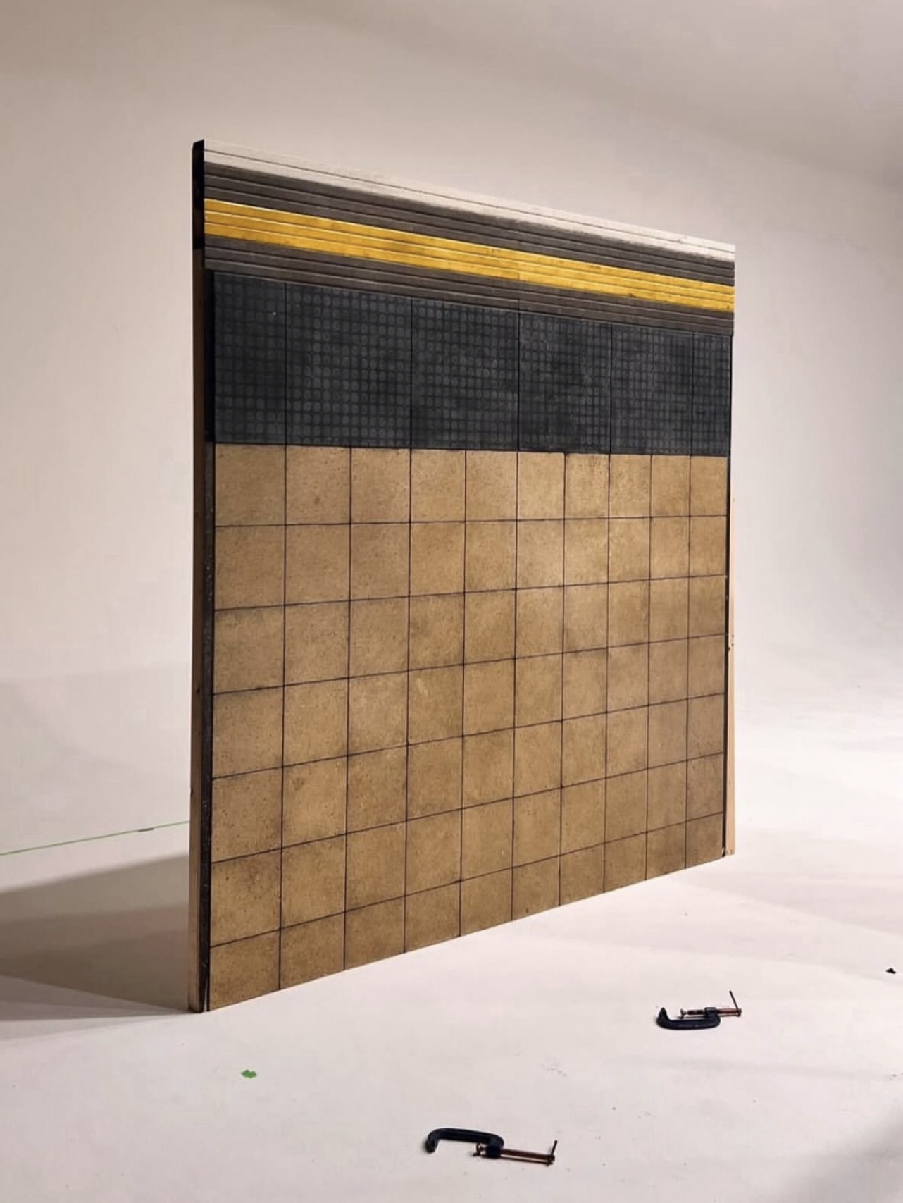 IKEA 'One bag to rule them all'.  For this set, we had to recreate a London tube station floor. This is the custom made floor designed to look just like the tube platform.  From concept to reality, BTS will bring your creative ideas to life.