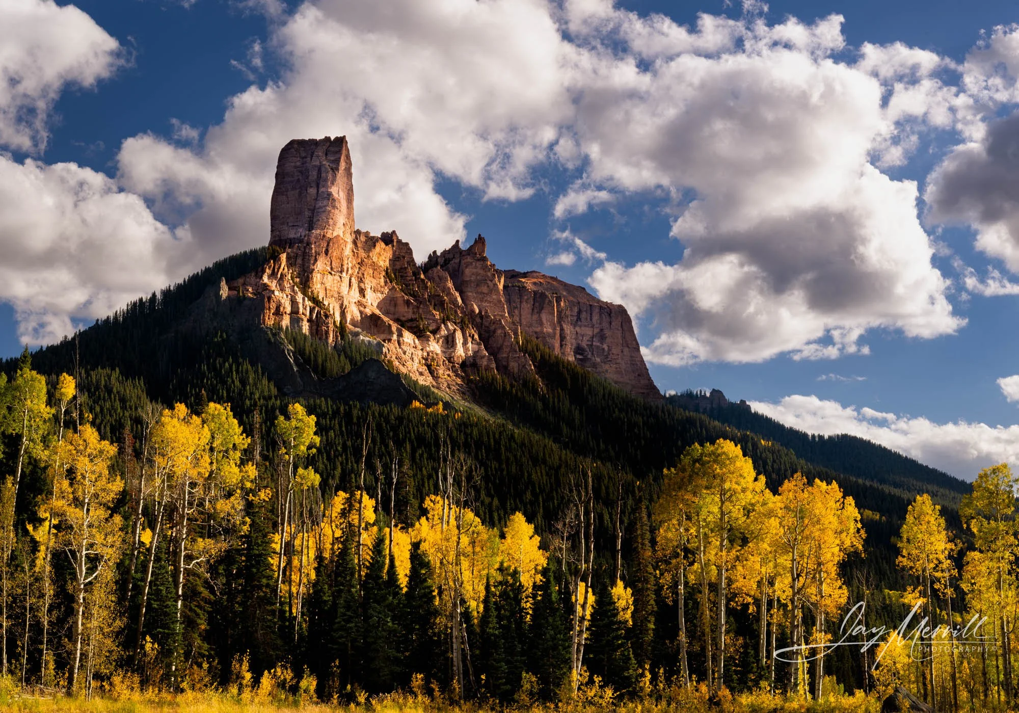 414 Chimney Rock Courthouse Mtn Sunset