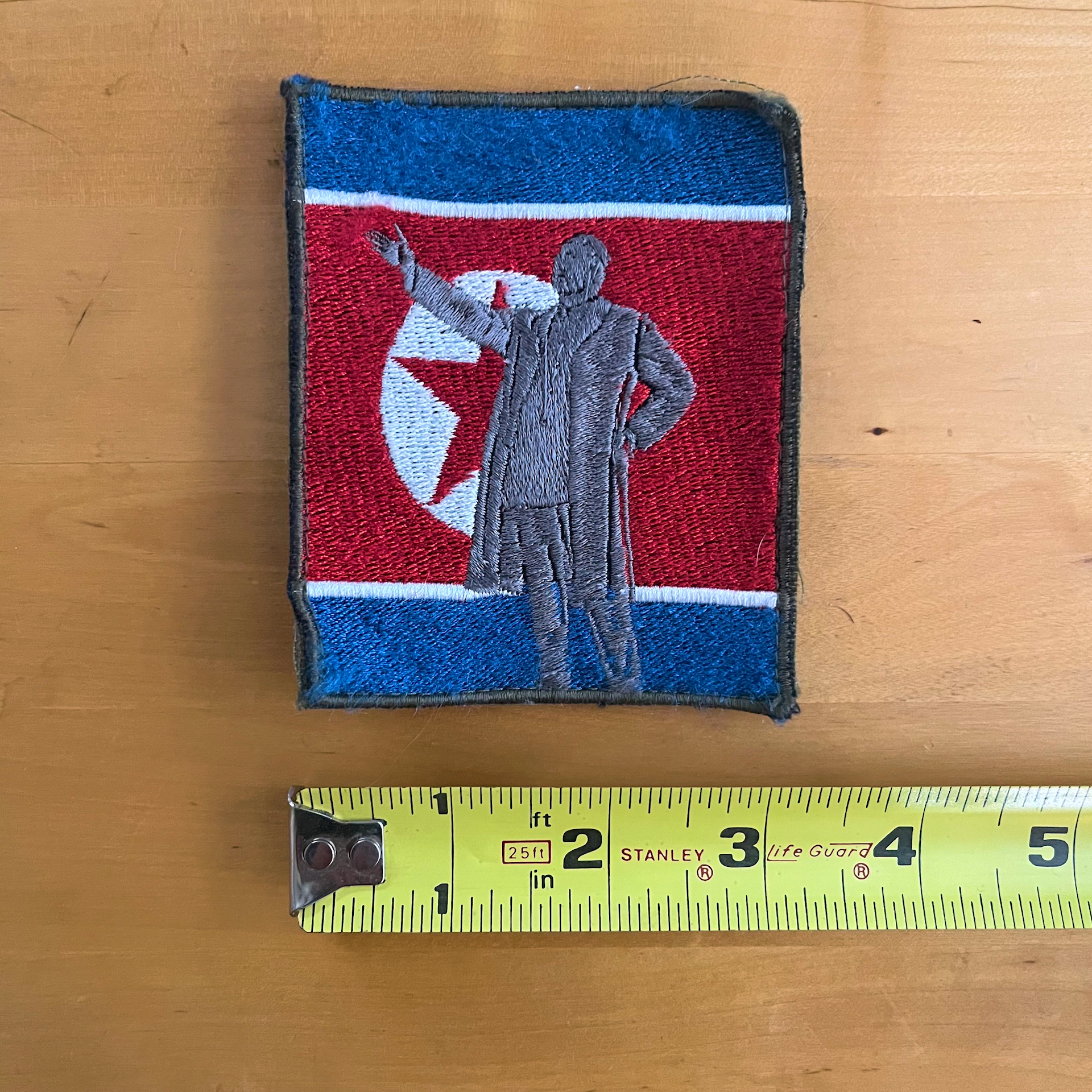 Captured North Korean Patch – Kim Jong Un