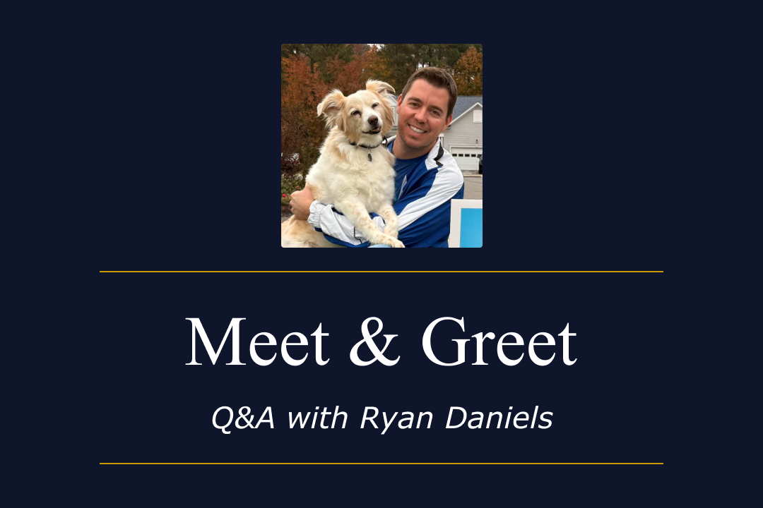 Meet &amp; Greet - Q&amp;A with Ryan Daniels