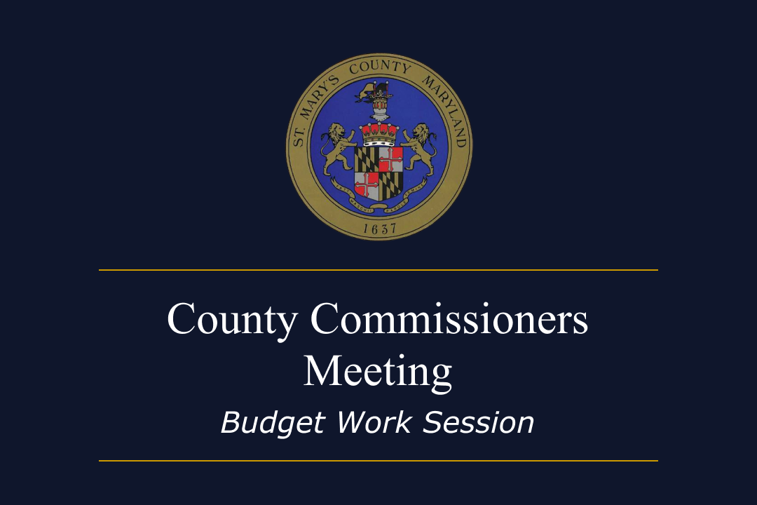 County Commissioner Meeting - Budget Work Session 