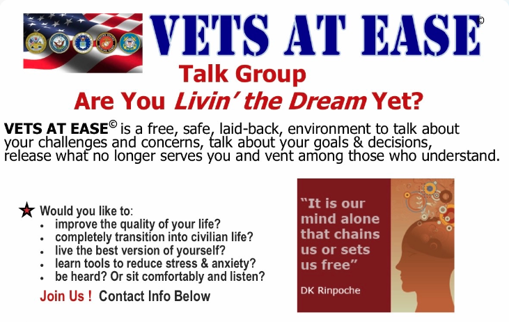 Vets at Ease - Dr. Eric Zabiegalski, EdD, CH, CALC