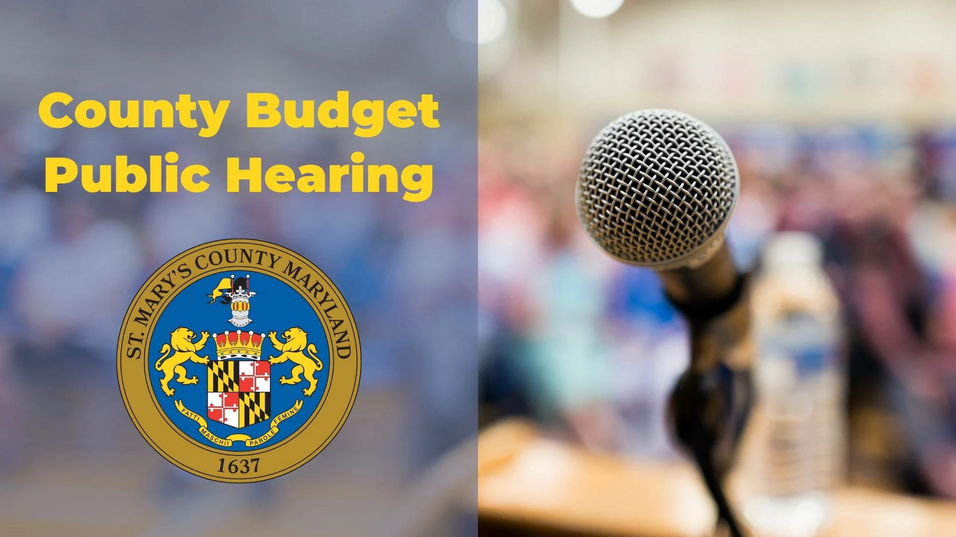 Public Hearing: FY27 Recommended County Budget