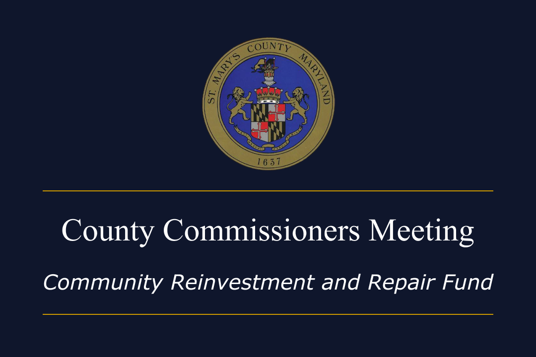 County Commissioner Meeting - Public Hearing — Community Reinvestment and Repair Fund