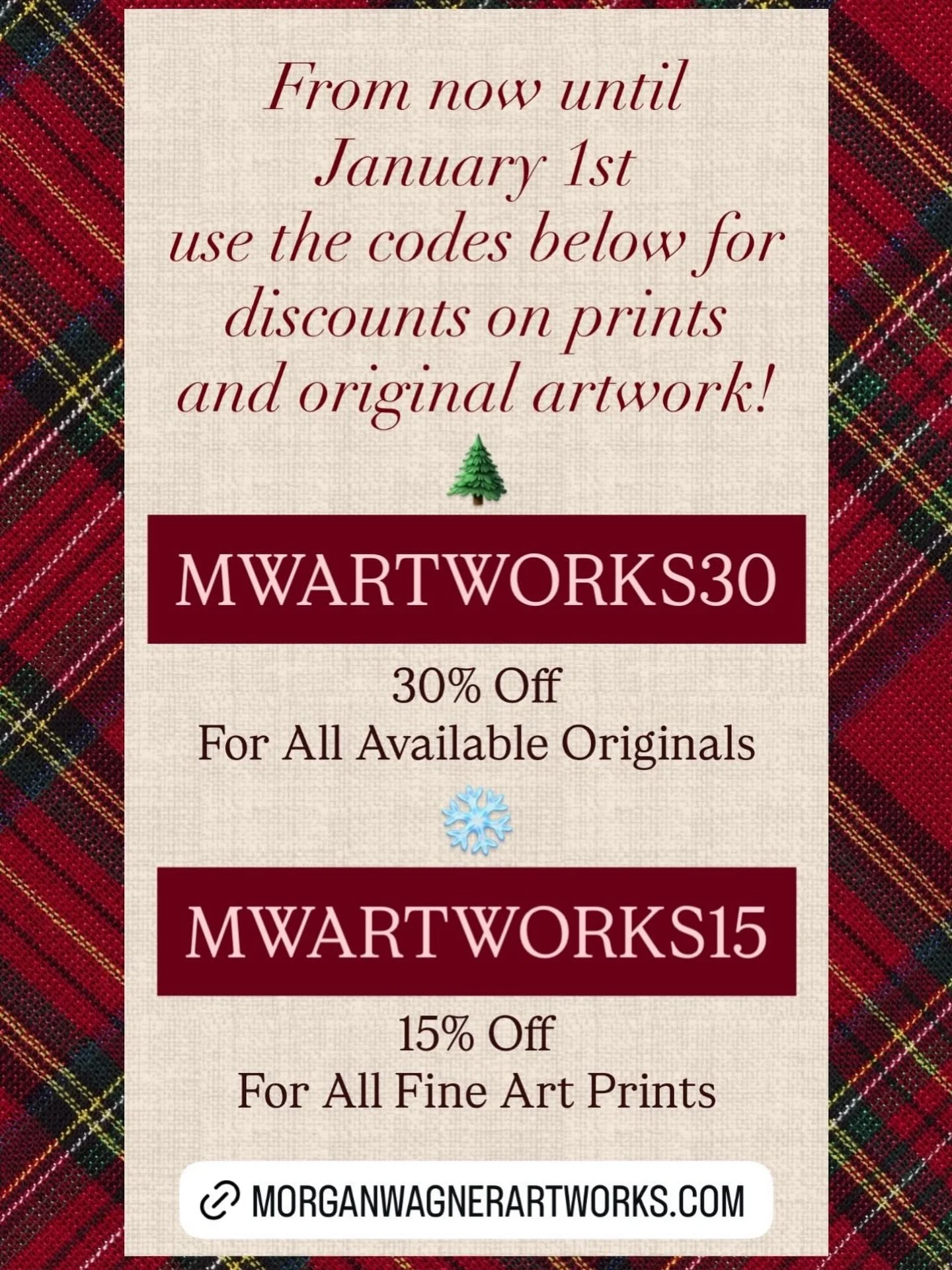 🔔It&rsquo;s the Holiday Season!🔔
Now until January 1st, enjoy discounts on all fine art prints and original paintings in my shop! And I&rsquo;ve added some answers to questions here as well🩵
❄️ All Fine Art Prints are printed on Matte Archival Pap