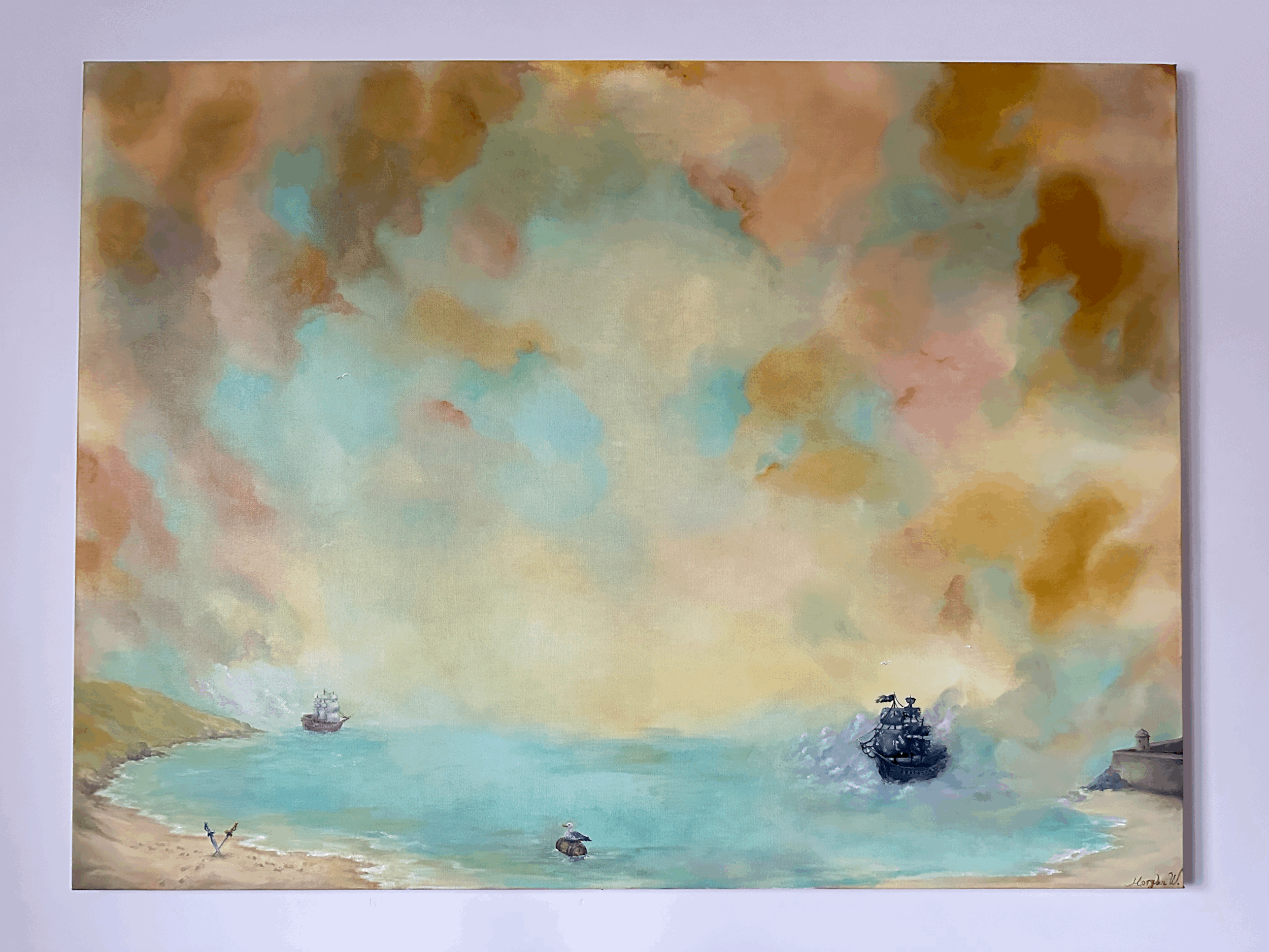 'Of Salt & Smoke' Original