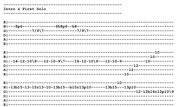 black magic woman every note.png