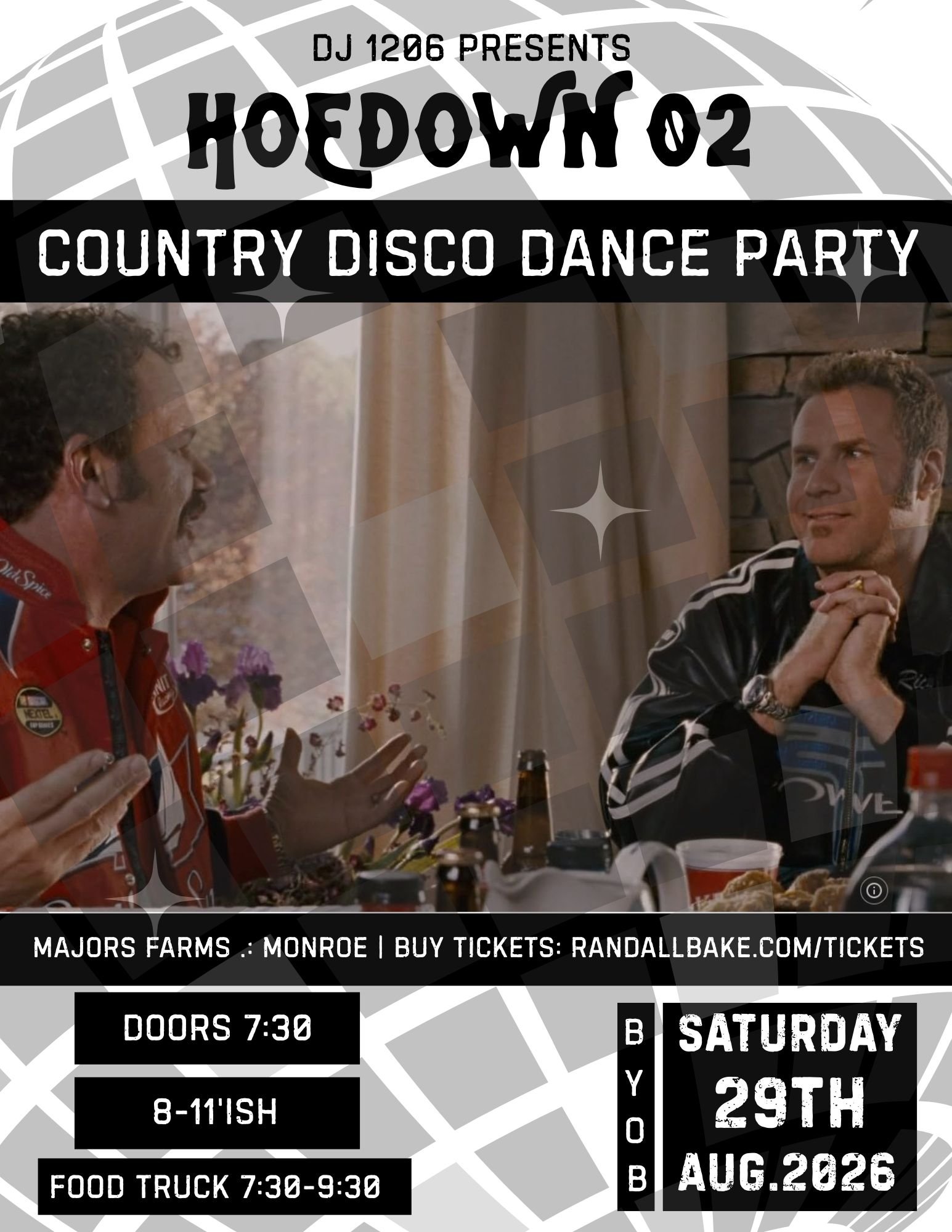 Hoedown 02  .: Reserved Table (seats 6)