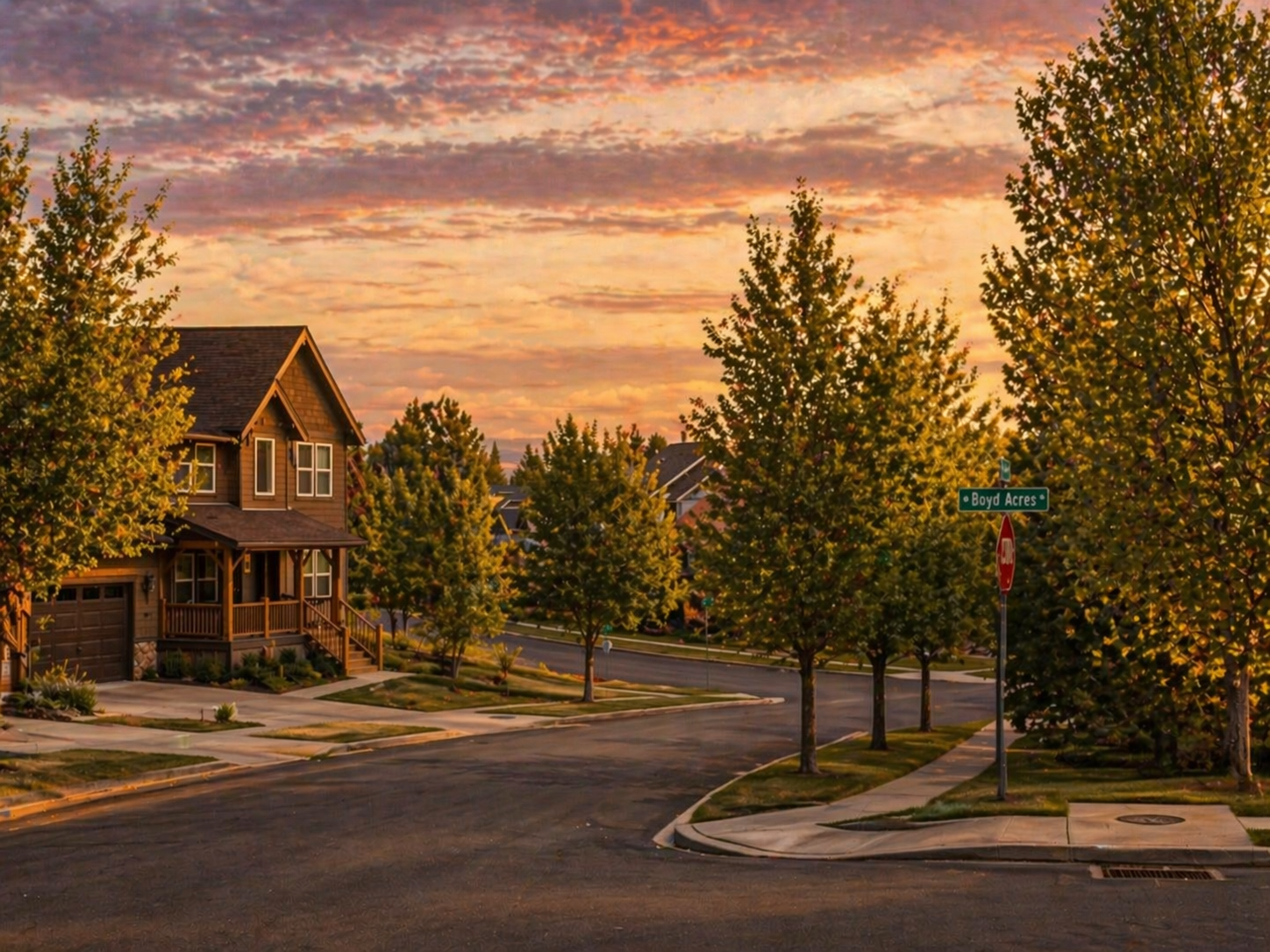 Likeness of a Sunset In Boyd Acres Bend
