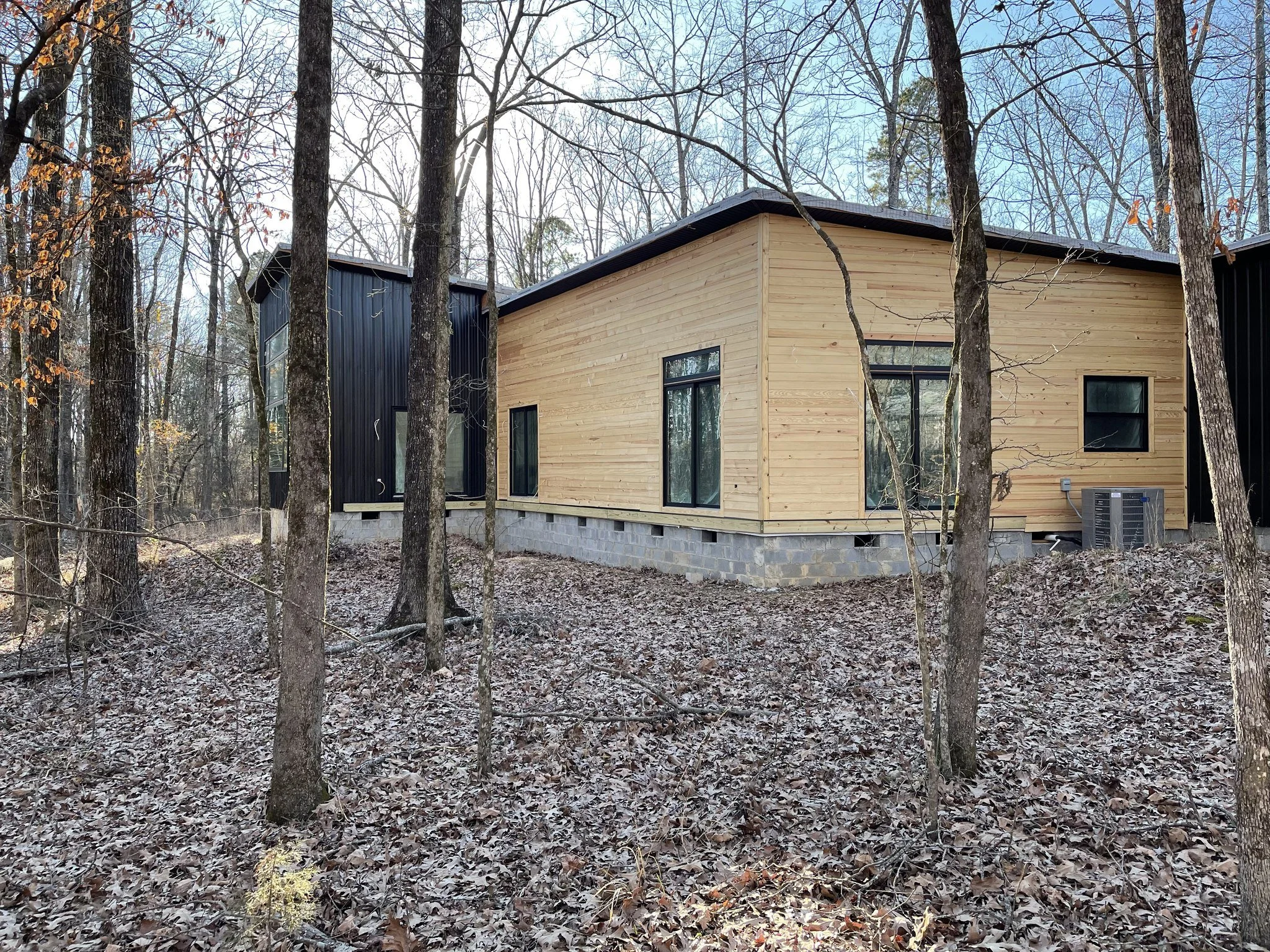 hard wood siding metal siding custom home