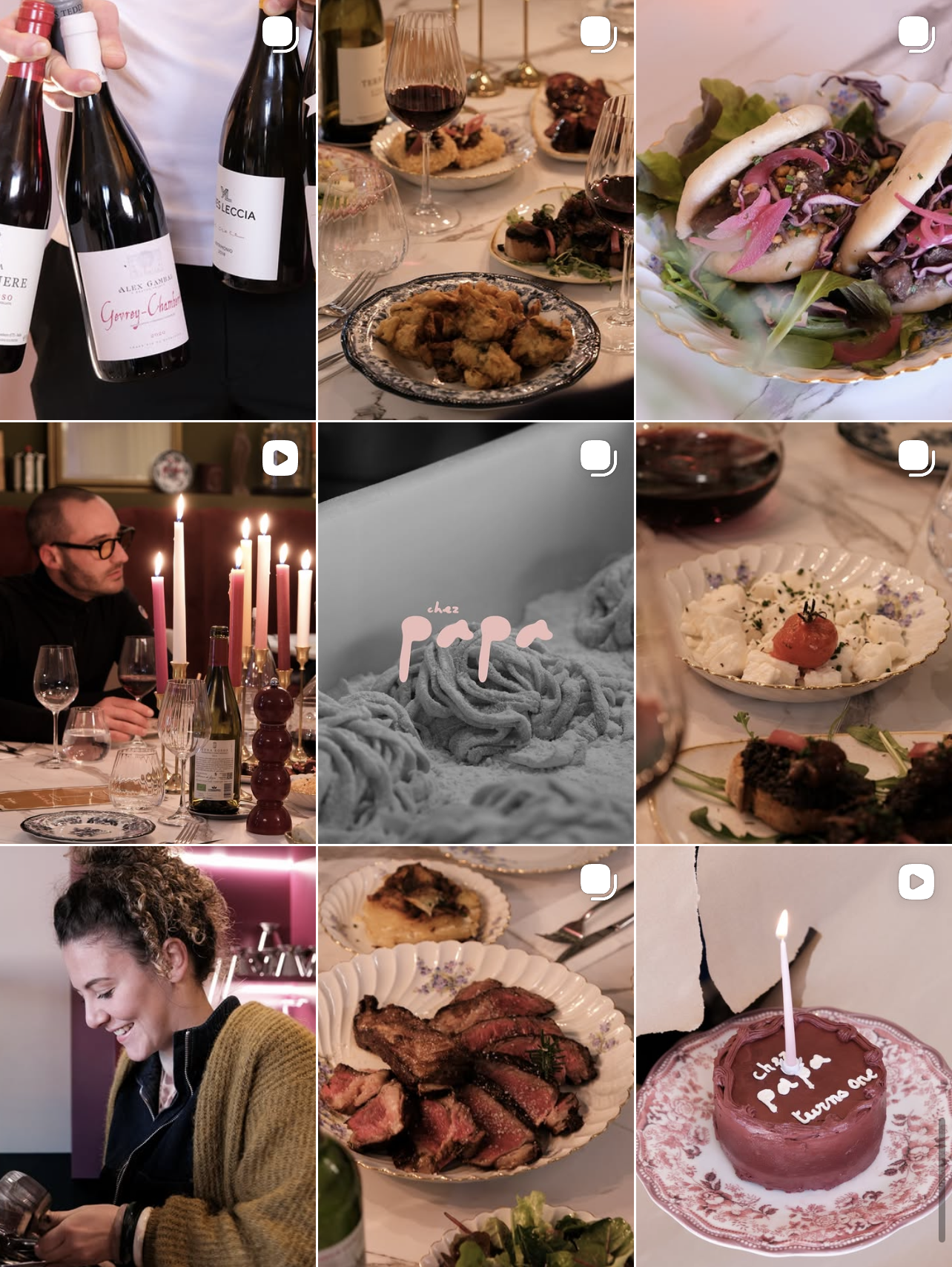 Branding, feed Instagram, stratégie de communication, shooting photo et montage vidéo Réel Instagram, pour la gestion et le développement des réseaux sociaux d'un restaurant en Corse, par ZACE - Agence de communication digitale à Corte.