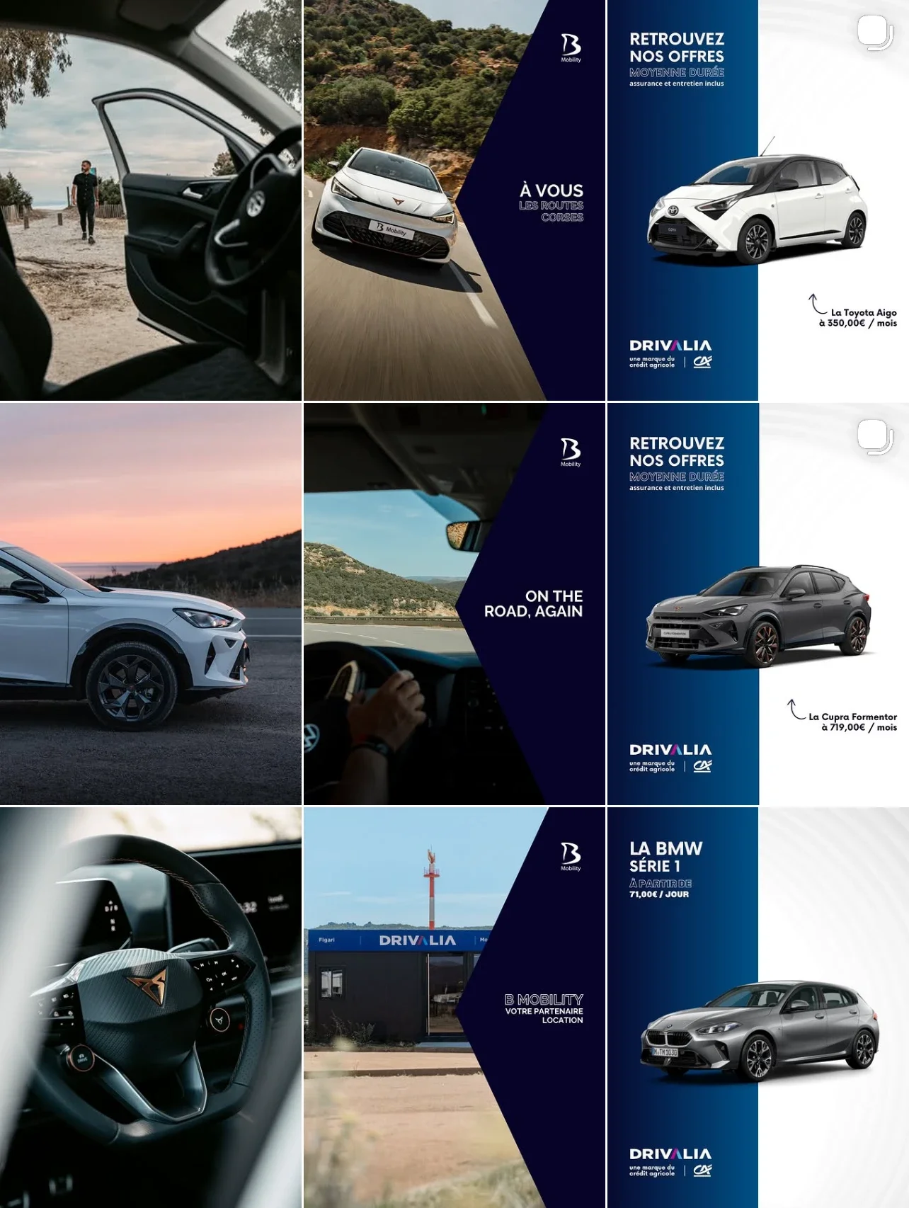 Stratégie de communication digitale, shooting photo et montage vidéo Réel Instagram, pour la gestion et le développement des réseaux sociaux d'une entreprise en Corse, par ZACE - Agence de communication digitale à Corte.