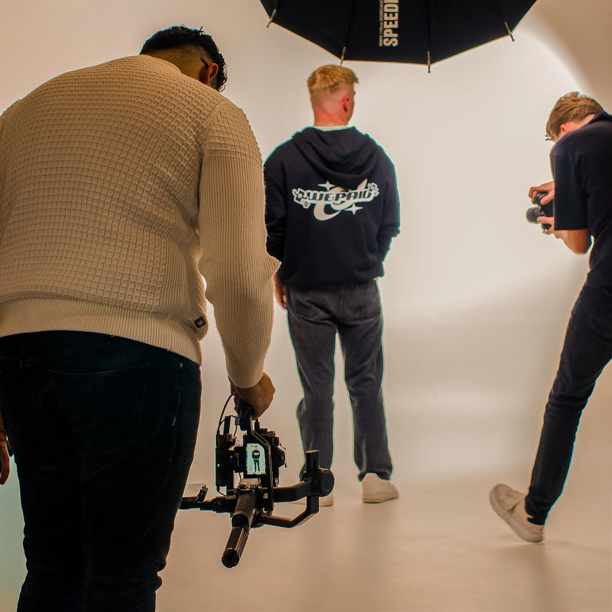 Behind the scenes bedrijfsfotografie en contentcreatie door Nex Era Creations